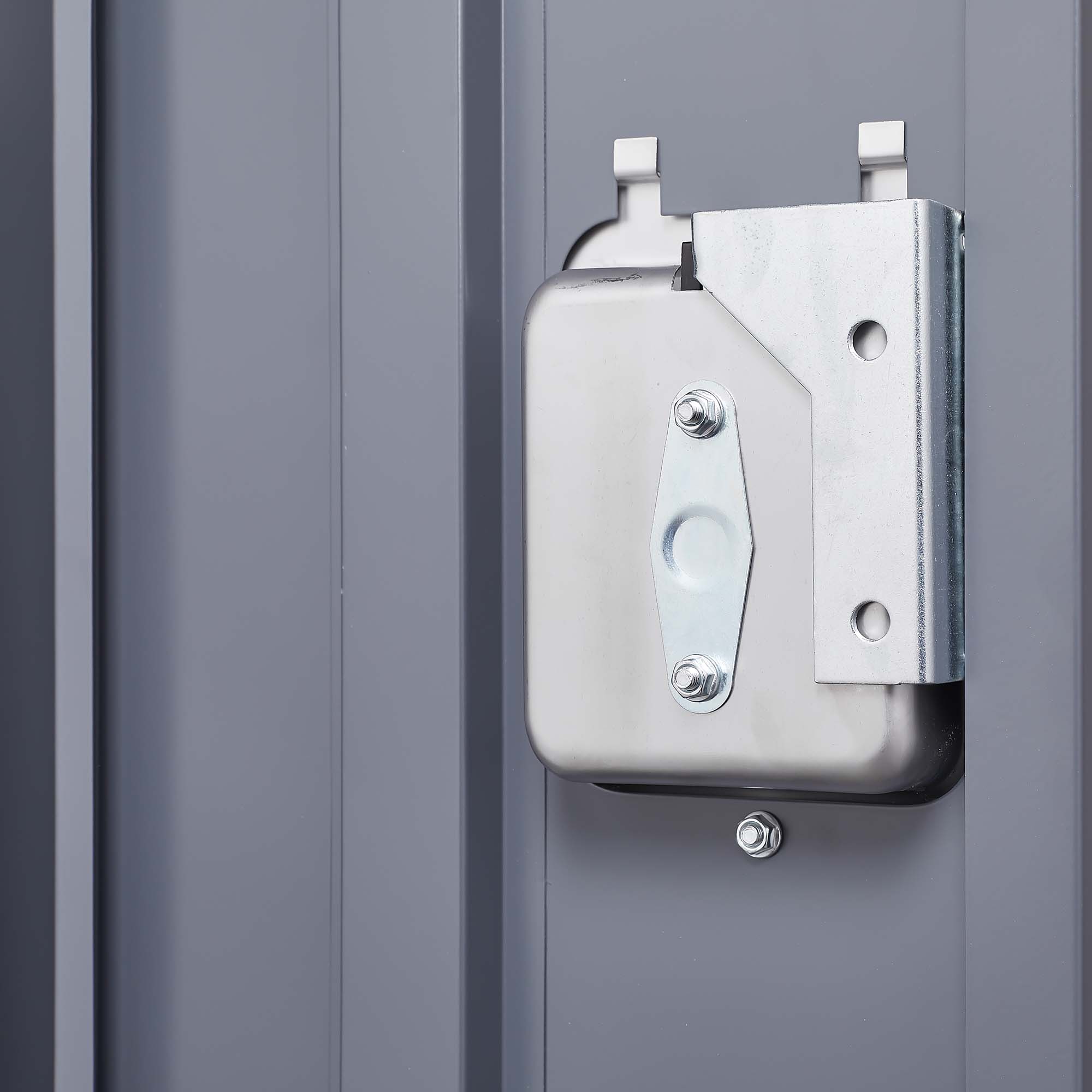 1/2/3/4/5 Door 66"H Metal Lockers With Lock for Employees,Storage Locker Cabinet for Home Gym Office School Garage,Gray