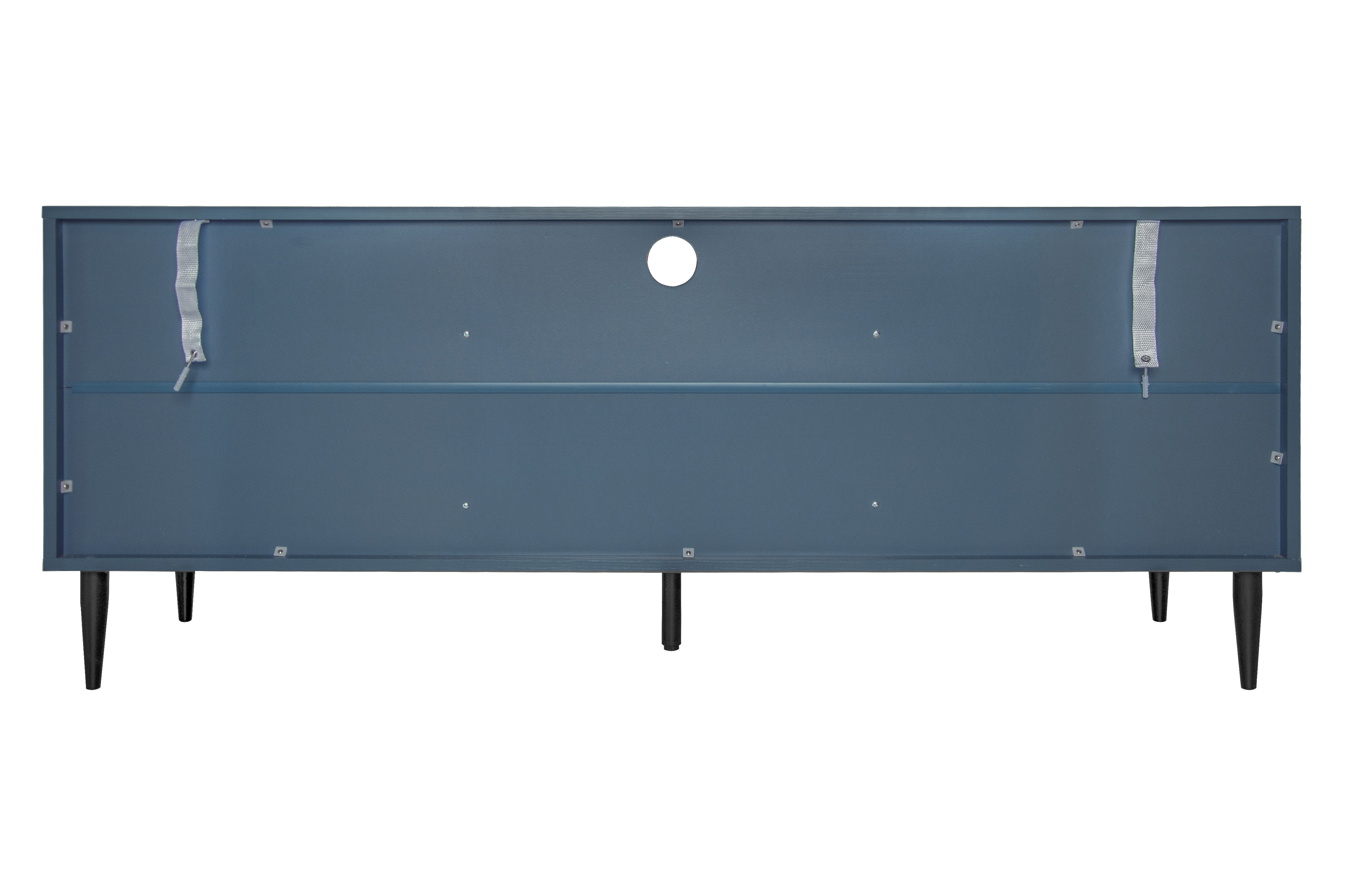 TV Stand with Solid Ion Feet, TV Console Table for Living Room, Bedroom