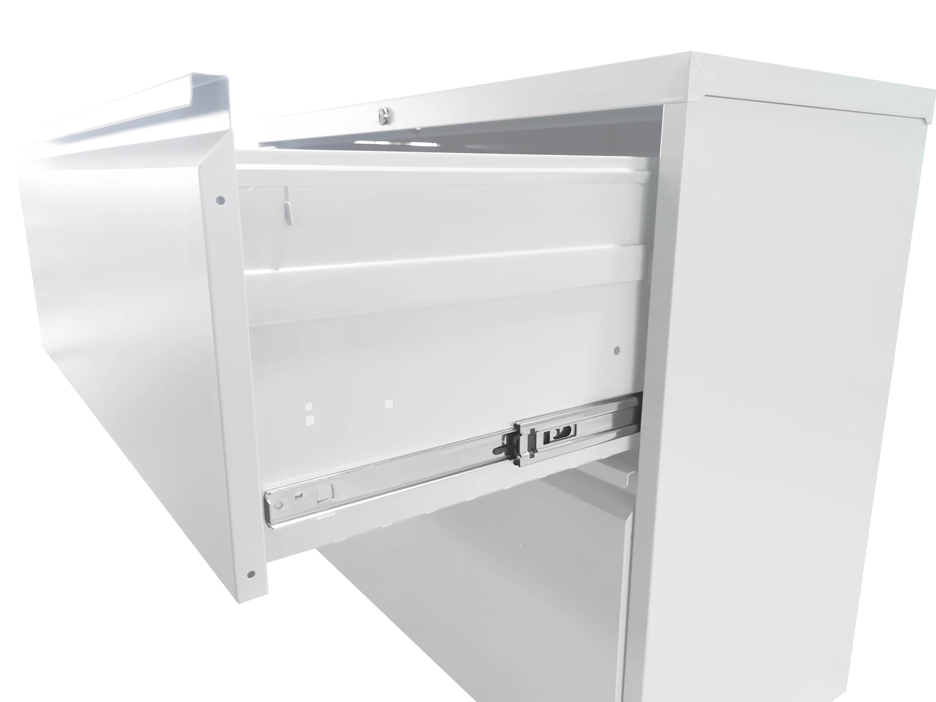 4 Drawer Metal Vertical File Cabinet with Lock Office Home Steel Vertical File Cabinet for A4 Legal/Letter Size