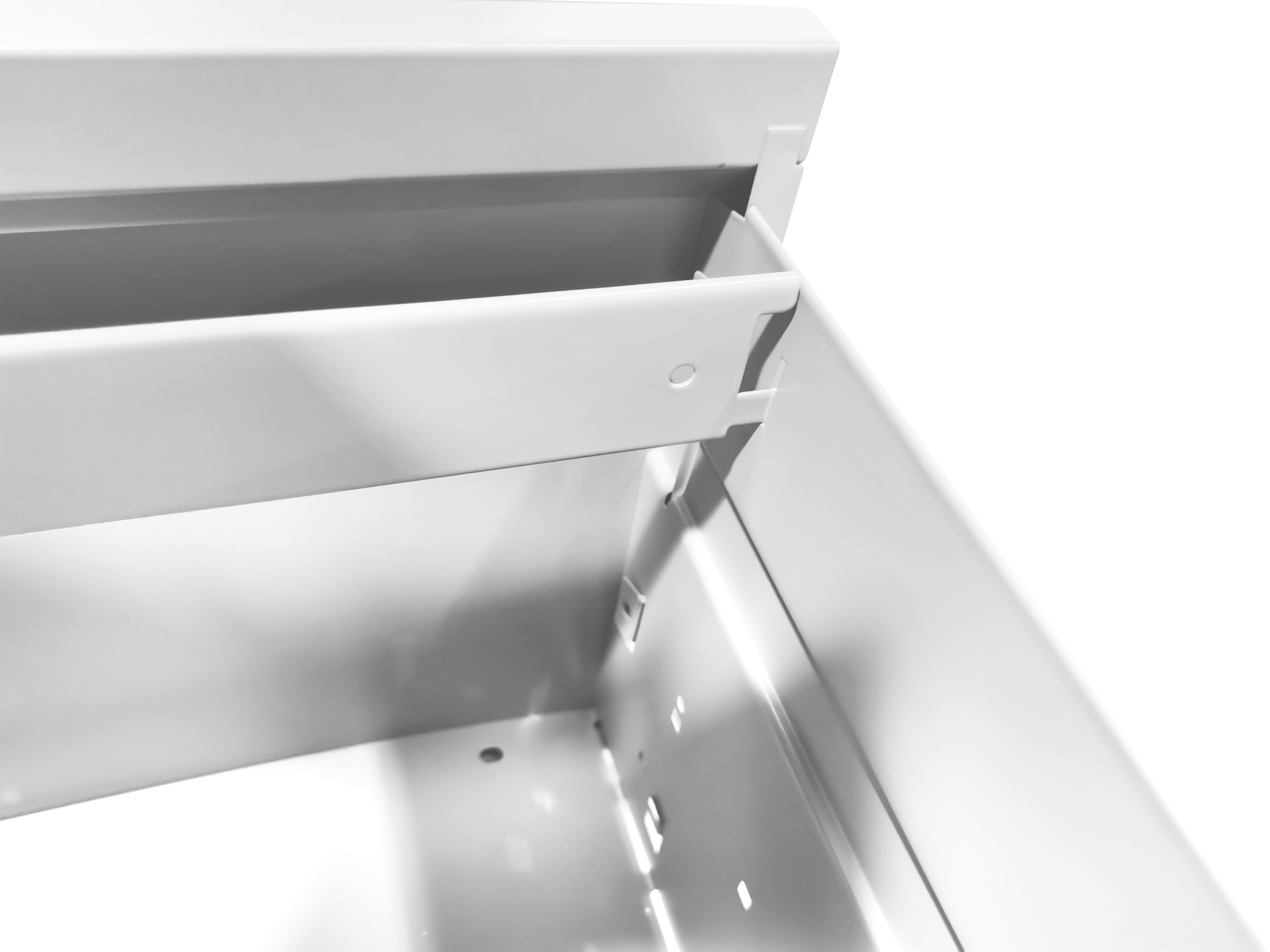 4 Drawer Metal Vertical File Cabinet with Lock Office Home Steel Vertical File Cabinet for A4 Legal/Letter Size