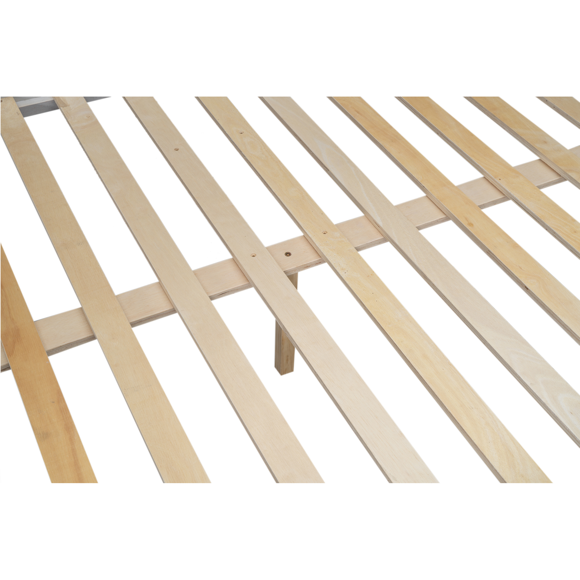 Wood Twin XL over Full/Queen Bunk Bed with Ladder, Gray/White 