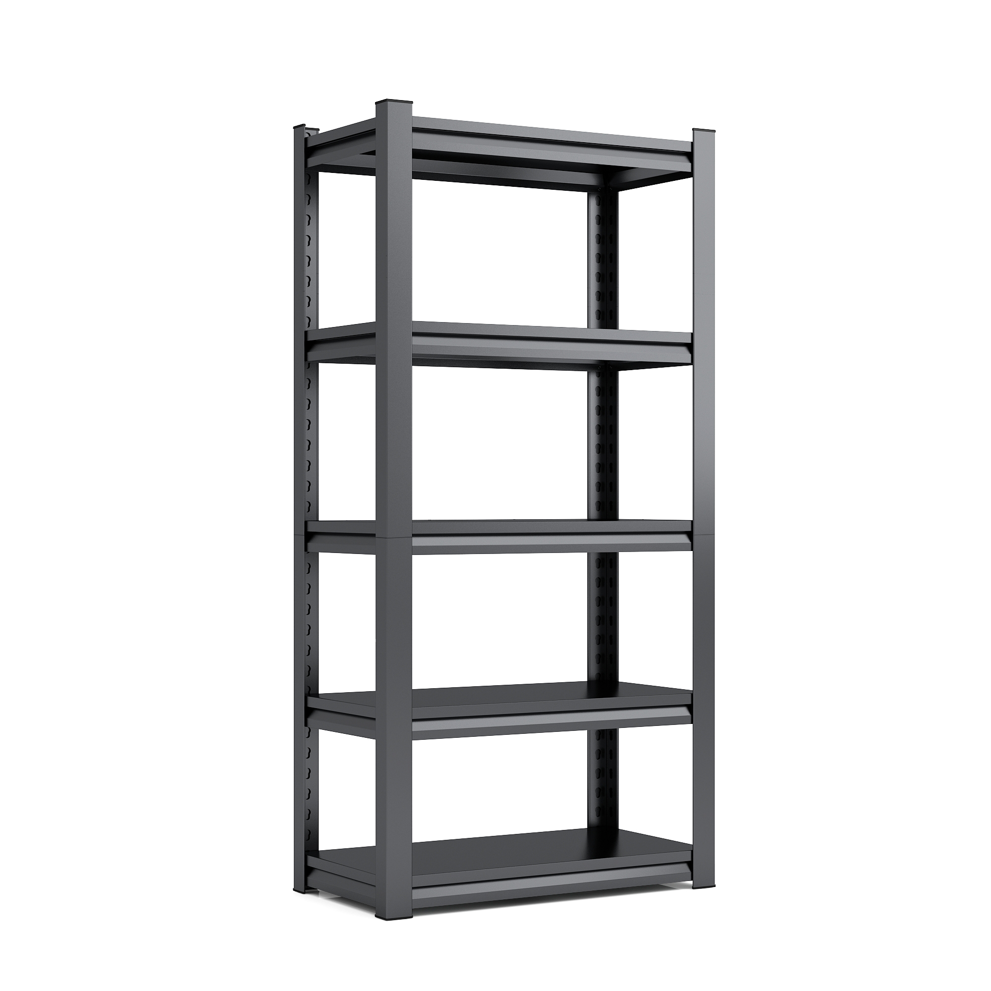 5 Tier Metal Shelves for Storage Garage Shelving 2000LBS Heavy Duty Storage Shelves Adjustable Garage Shelf Industrial Shelving Unit Storage Utility Rack