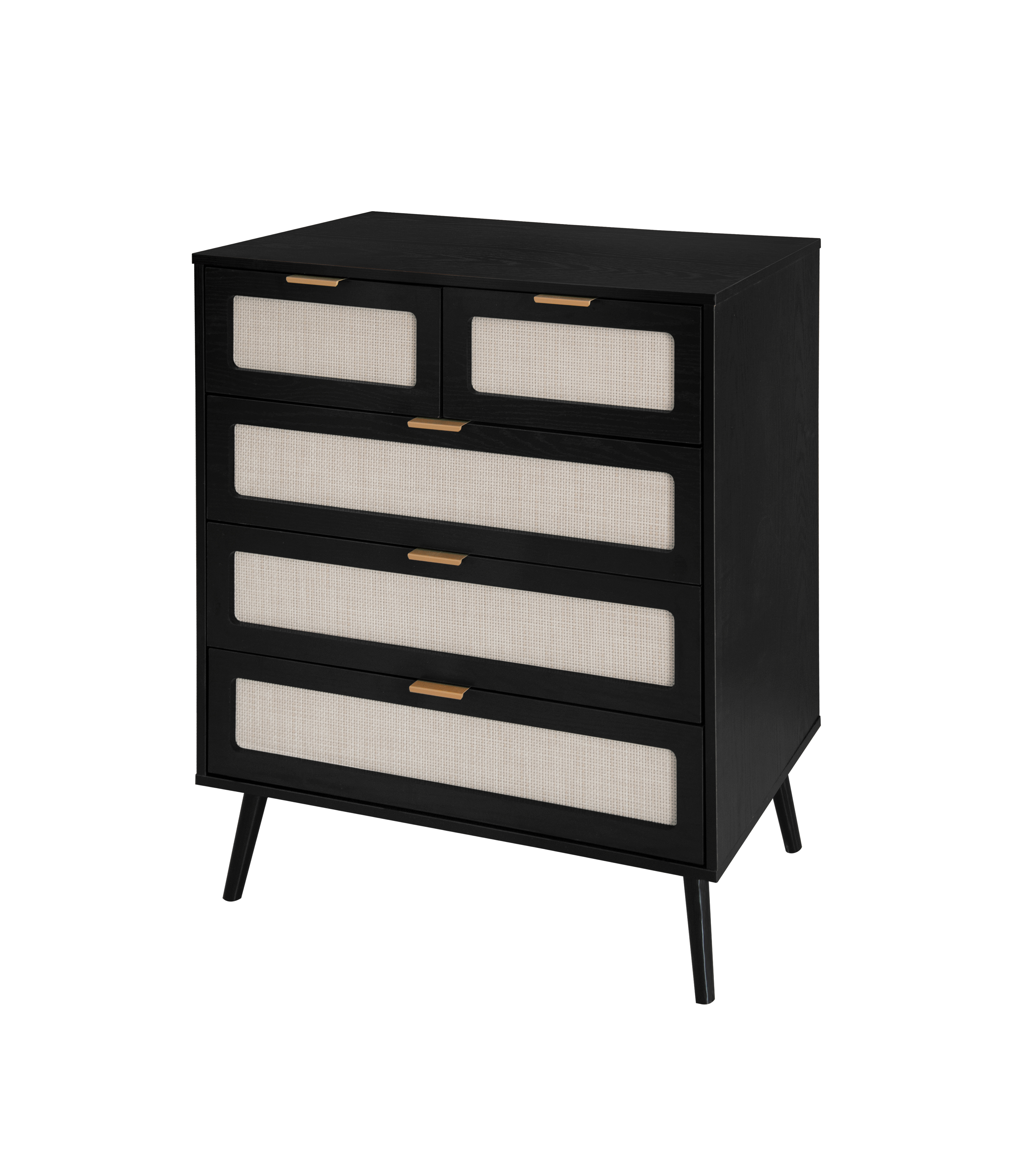 5 Drawer Cabinet, Accent Storage Cabinet, Suitable for Living Room, Bedroom, Dining Room, Study  WL Item Code: W688
