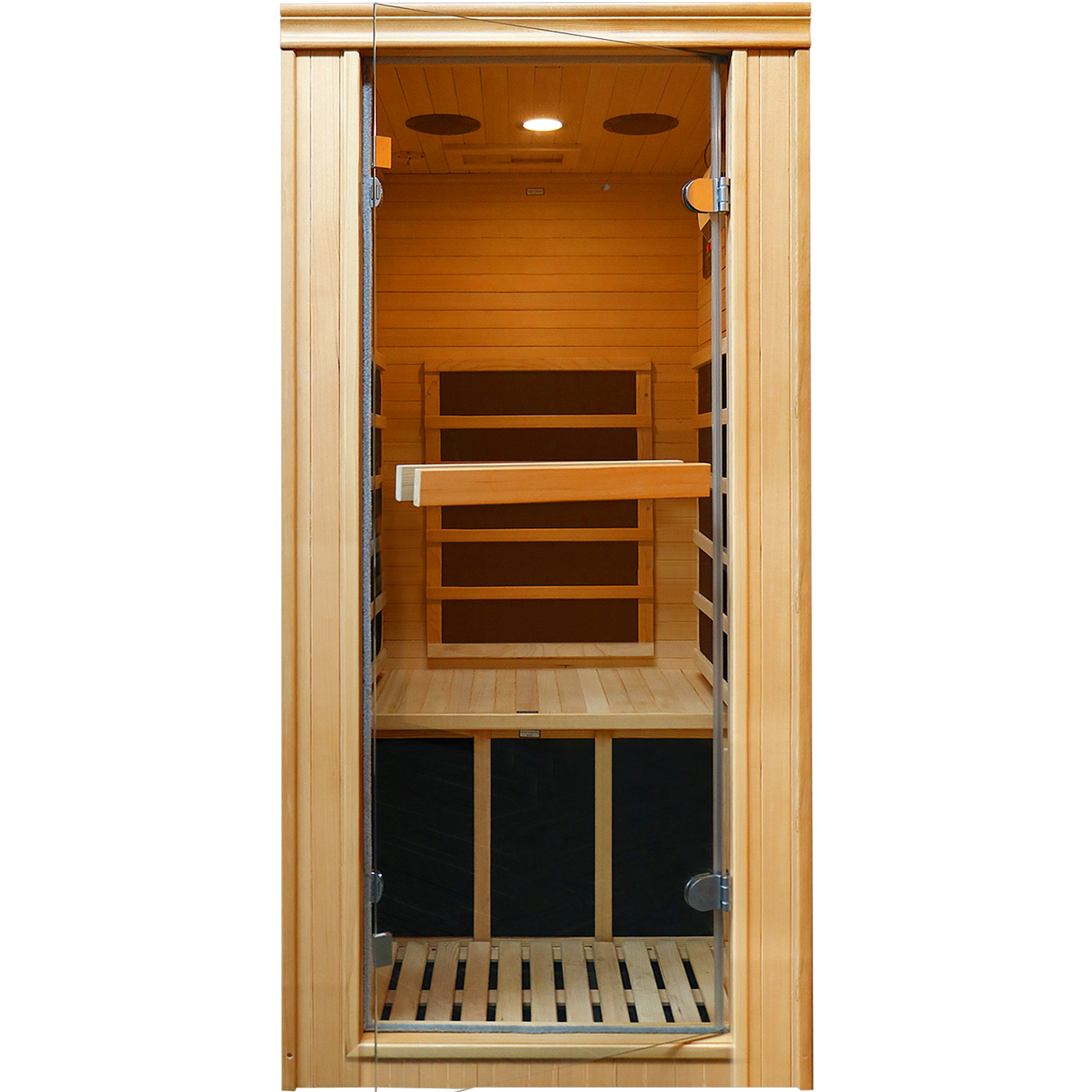 Single person far-infrared sauna room 