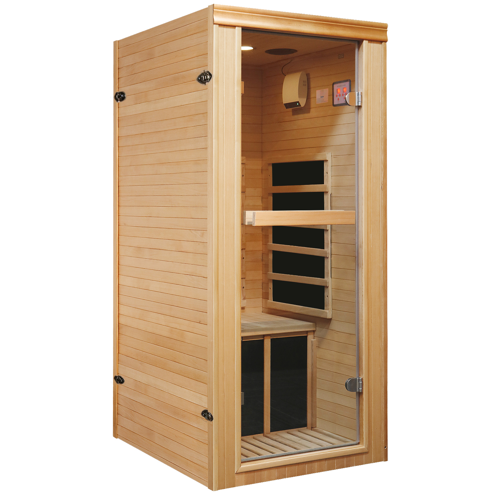 Single person far-infrared sauna room 