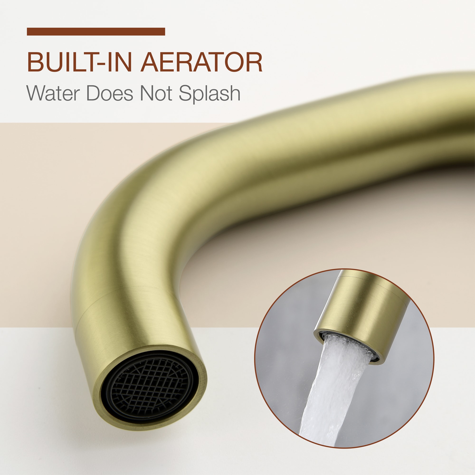 Mondawe Double Handle 8 Inch Brass 3 Hole Widespread Bathroom Sink Faucet-Mondawe