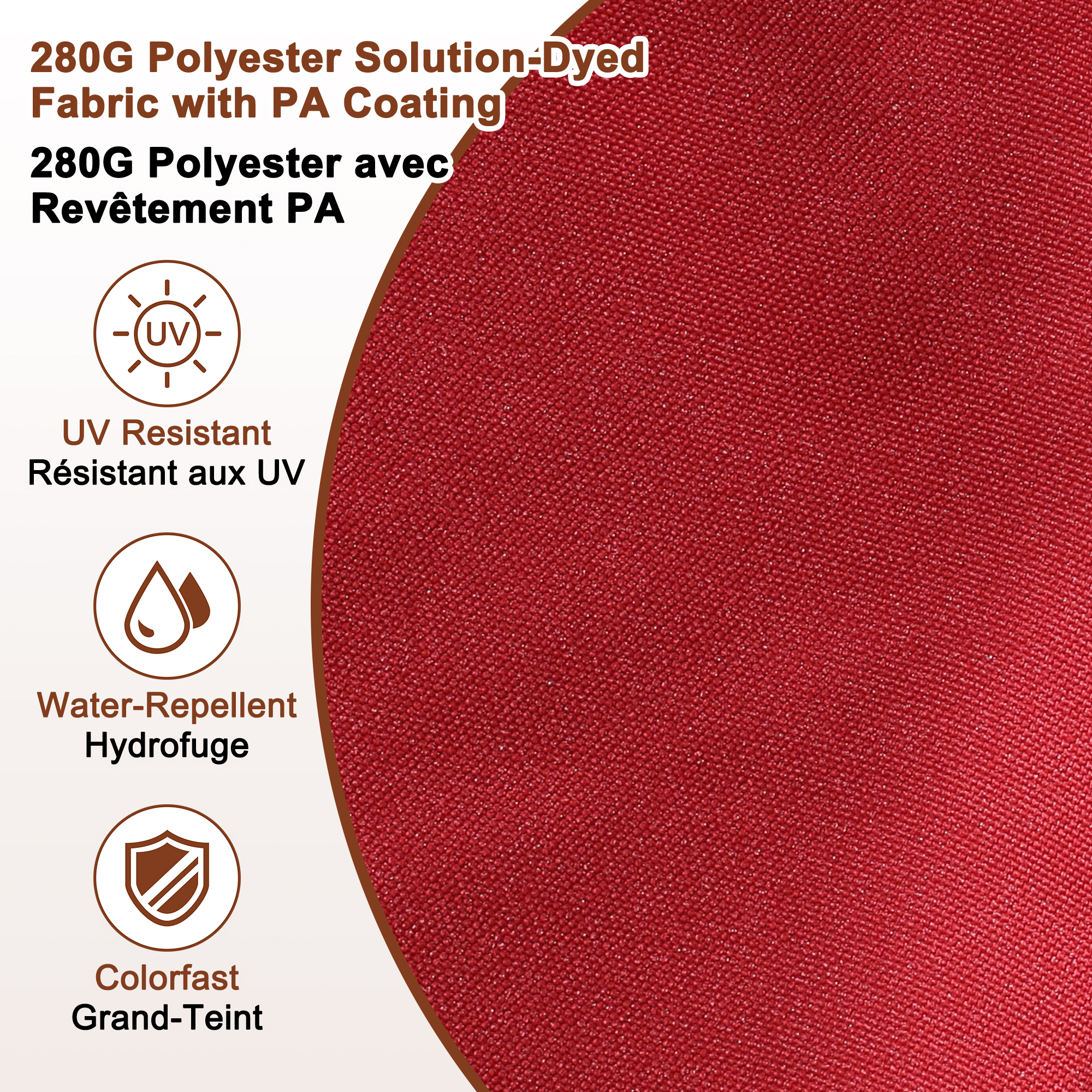 Square Aluminum Cantilever Patio Umbrella with 90° Tilt, LED & Bluetooth Mood Light, and Base Included