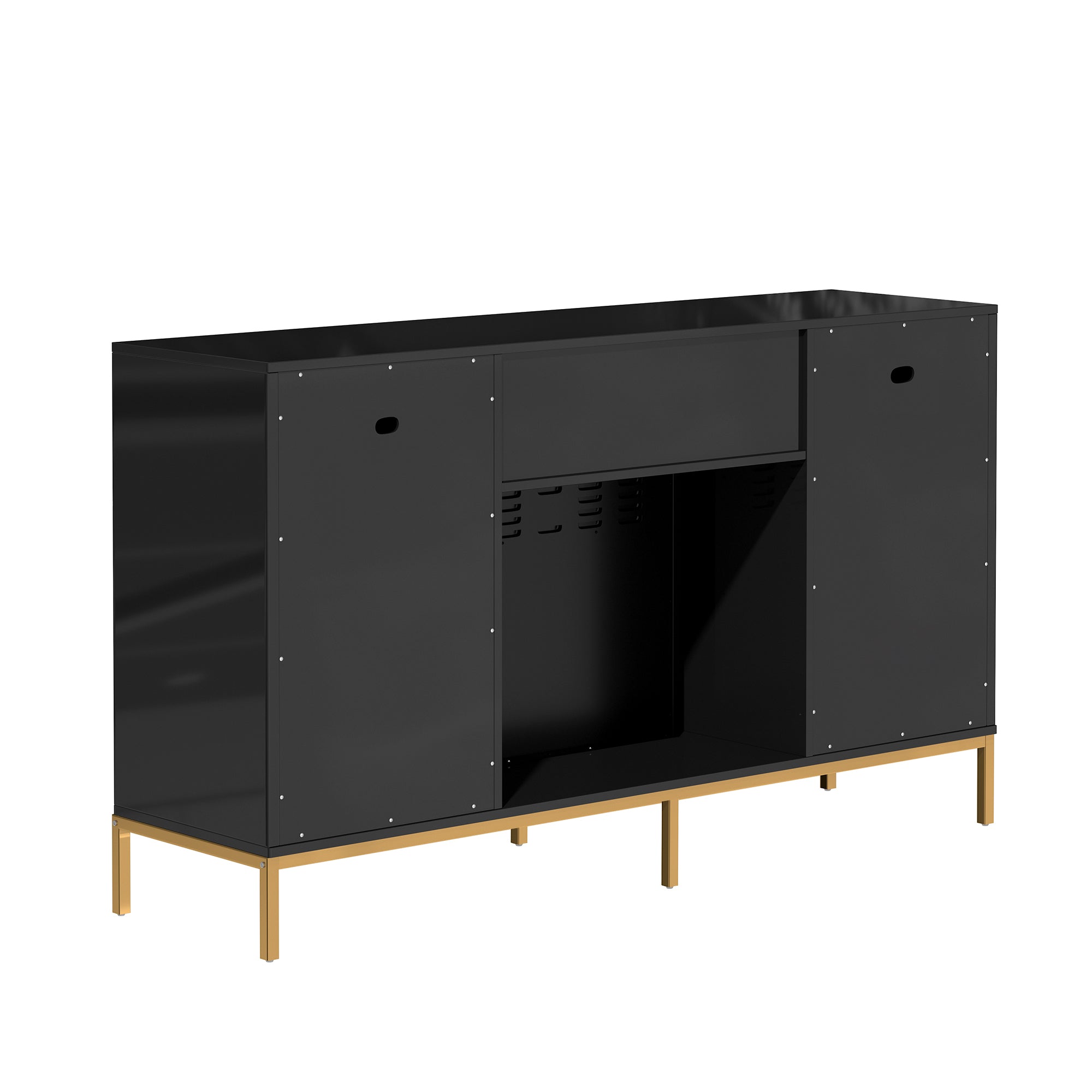 59.53'' TV Cabinet with Electric Fireplace