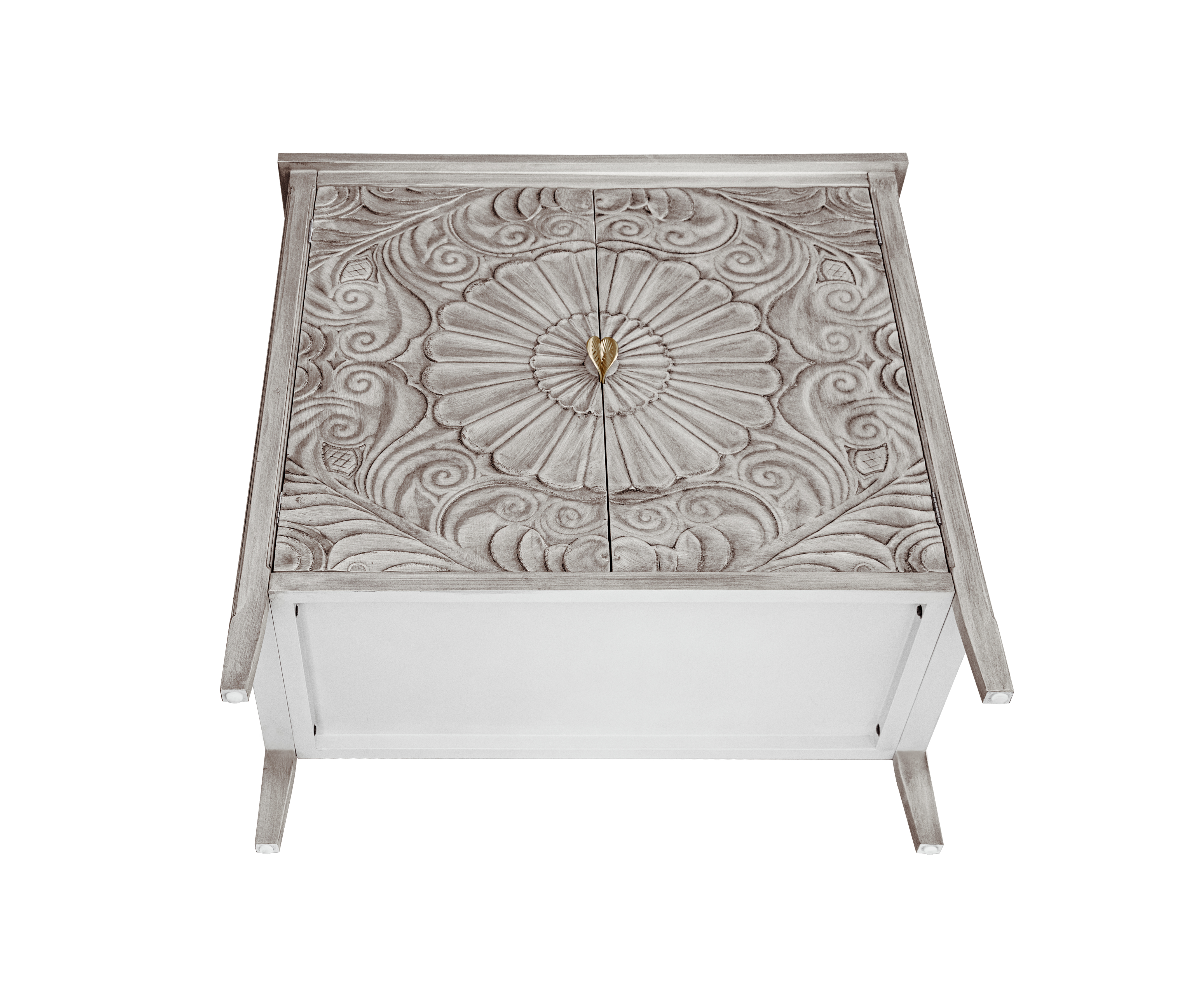 2 Door Cabinet, American Furniture, Suitable for Bedroom, Living Room, Study