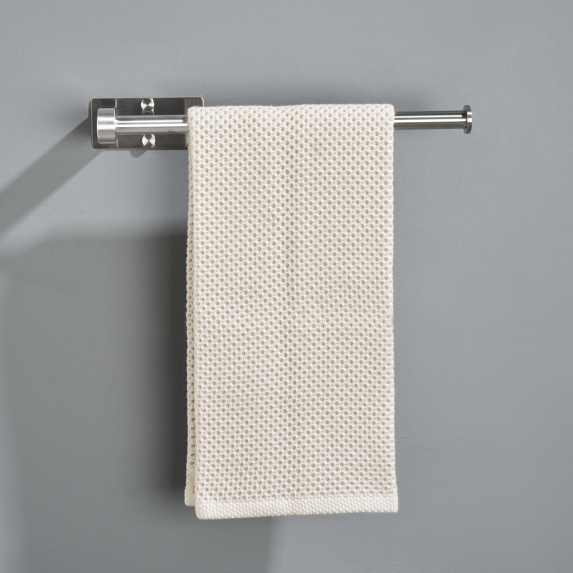  2-Pack 12 in. Wall-Mount Stainless Steel Paper Towel Holder Self Adhesive Paper Towel Holders in Brushed Nickel/Brushed Gold/Matte Black