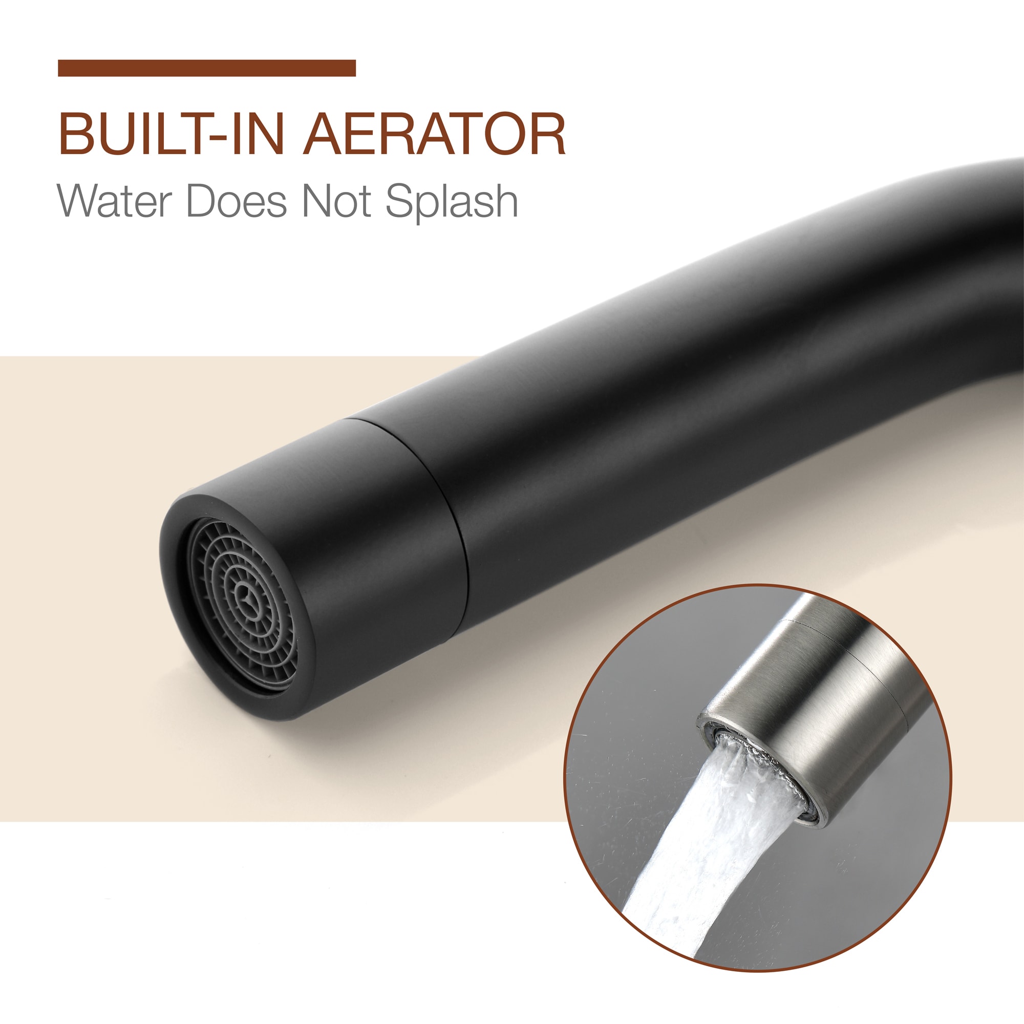 Mondawe Double Handle 8-Inch Center Wide-Spread Bathroom Faucet（Black/Gold/Nickel�?Mondawe