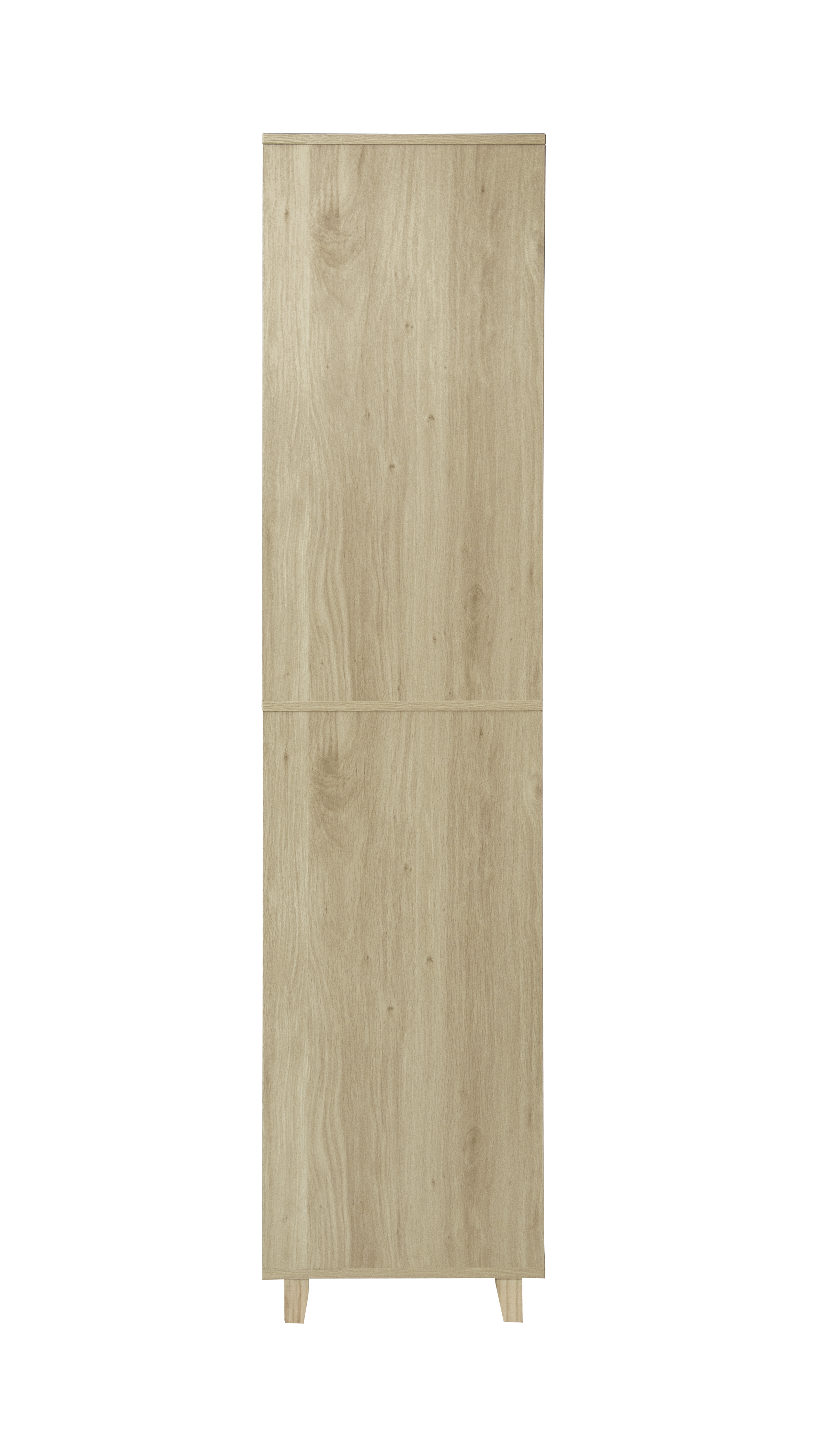 4 Door Cabinet with 4 Shelves with 4 Adjustable Inner Shelves, Storage Cabinet