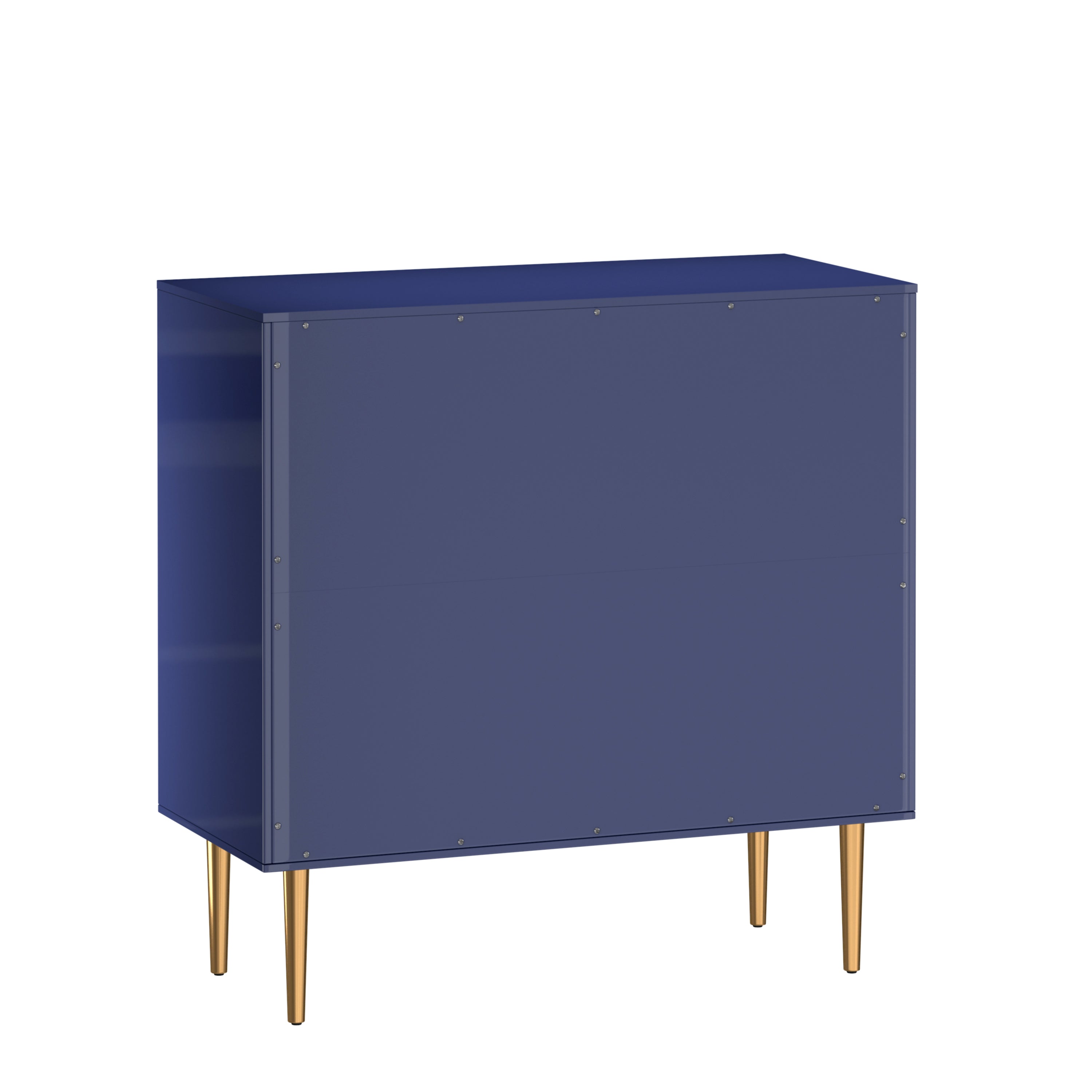 Boyel Living 2 Door Cabinet With Elegant Raised Diamond Pattern