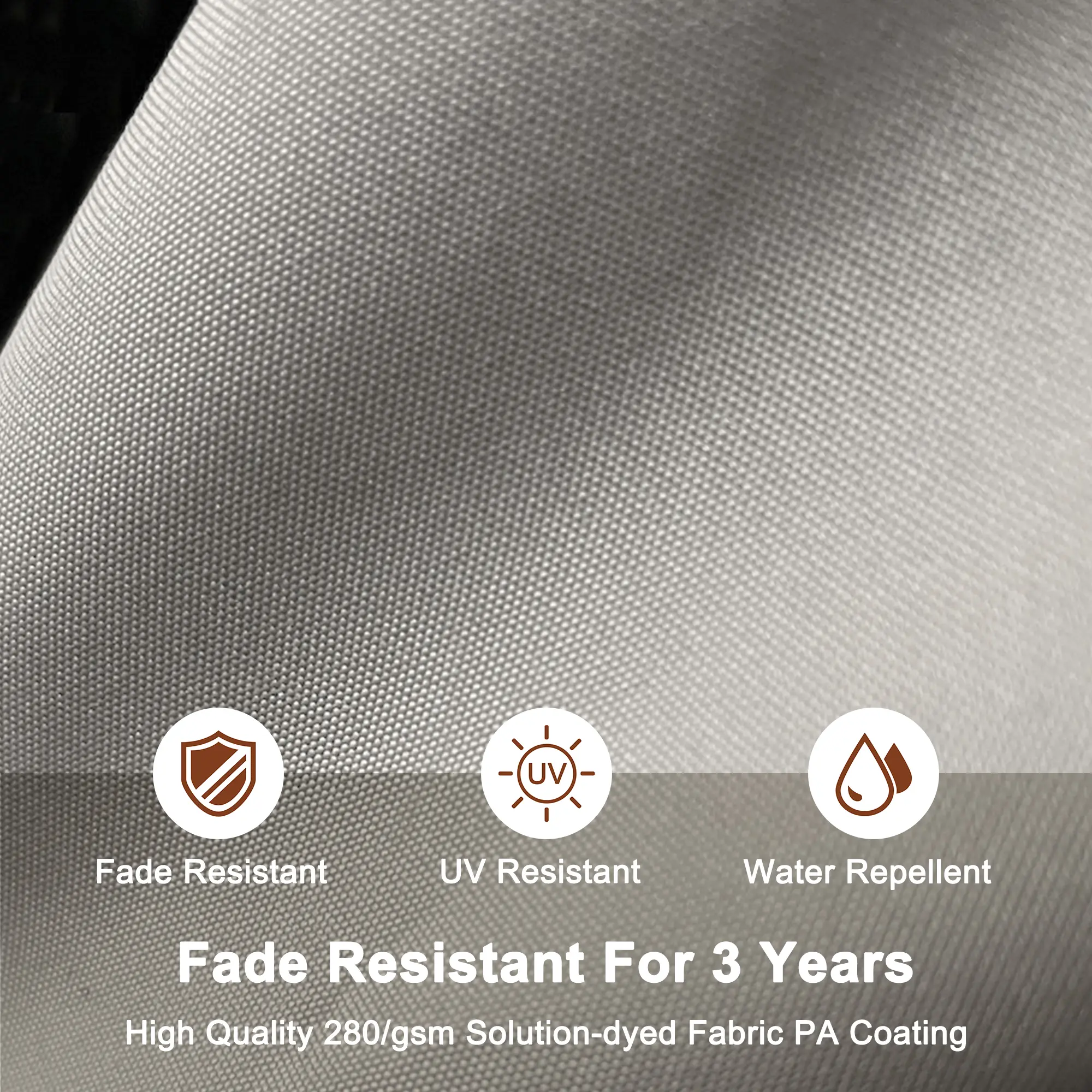 13-Ft Aluminum Patio Cantilever Umbrella with Removable Light Strips and Tilt Function