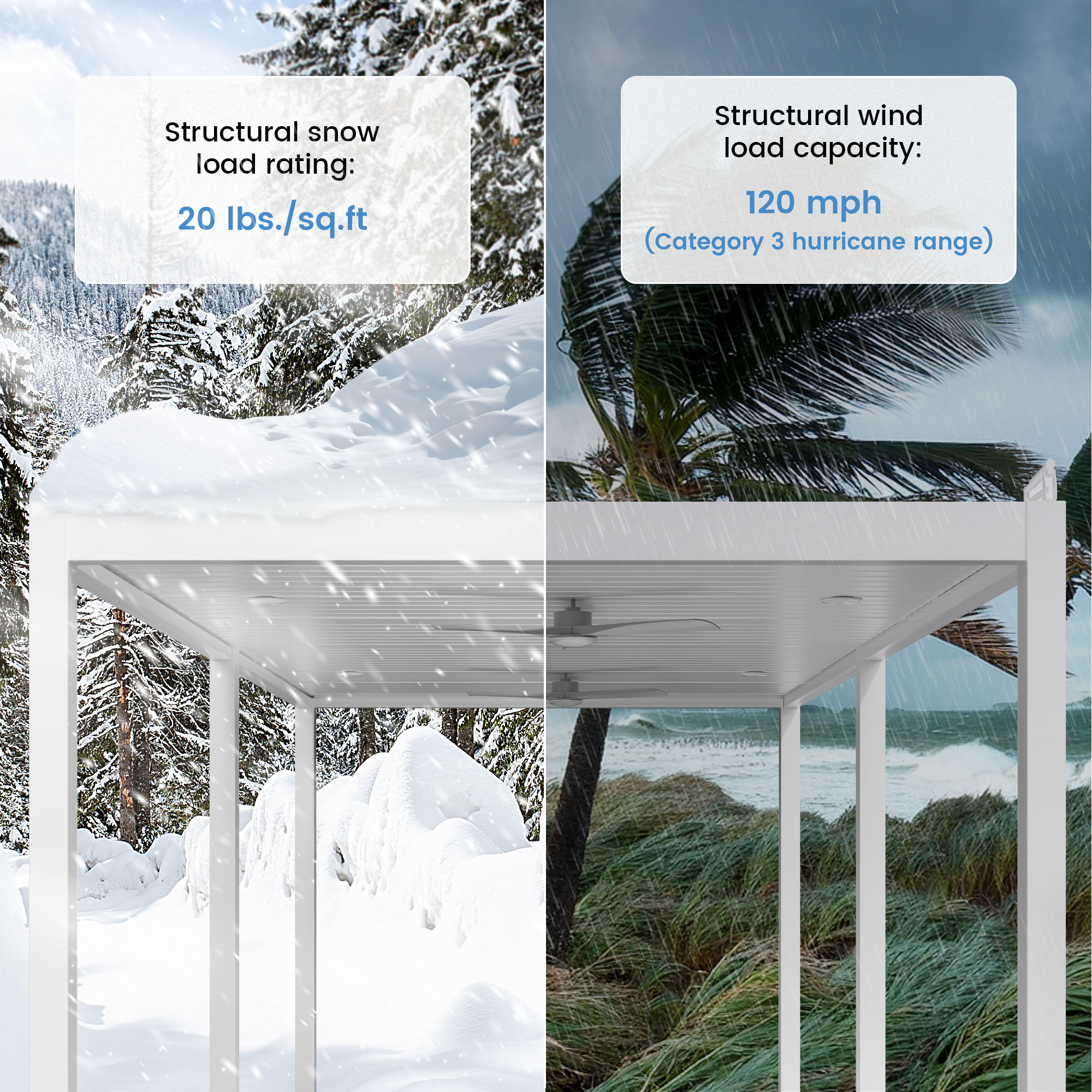 Mondawe Aluminum Outdoor Pergola Gazebo with Adjustable Louvered Roof and Solar-Powered LED Lights – Modern Weather-Resistant Patio Shade Structure