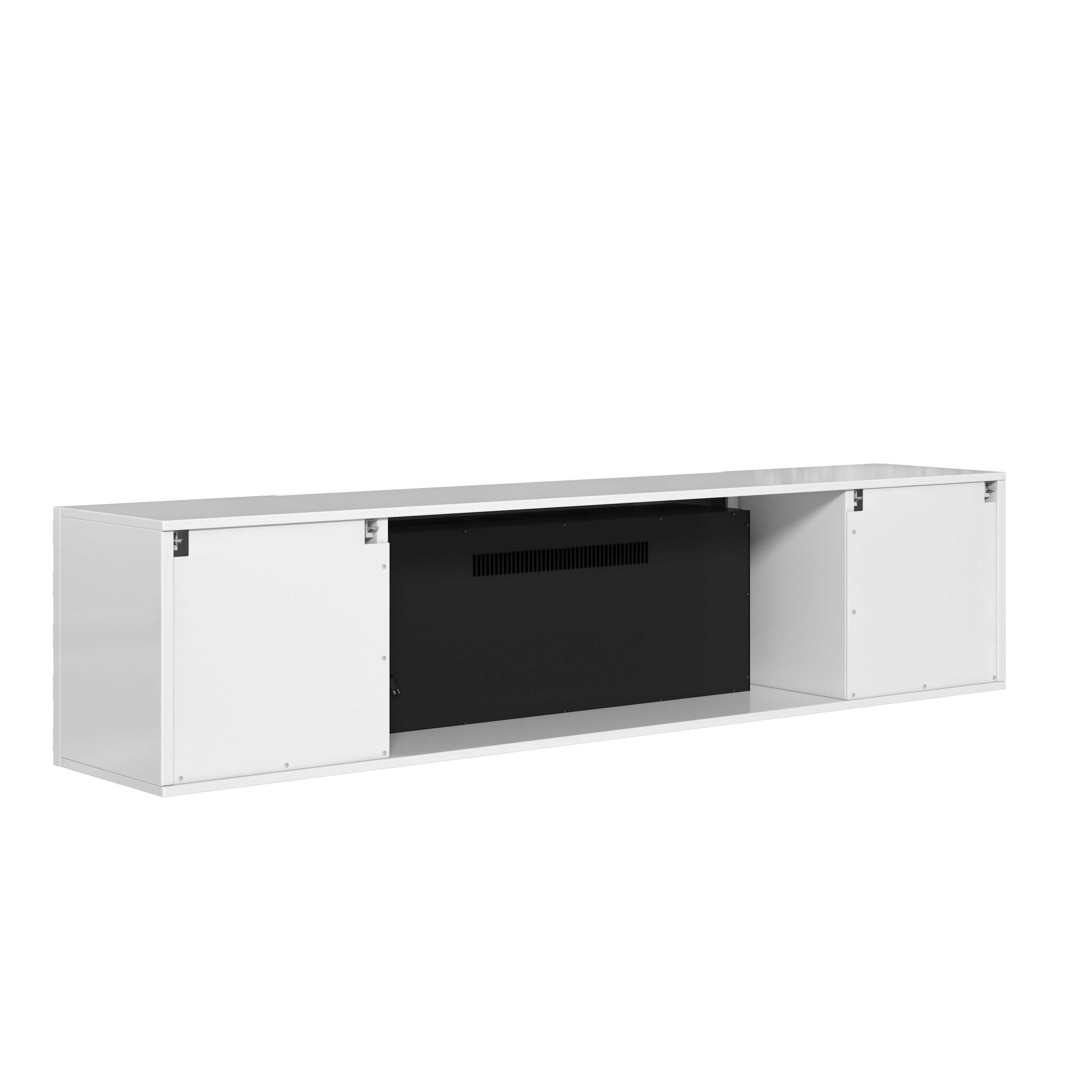 Floating TV Stand with 36" Electric Fireplace