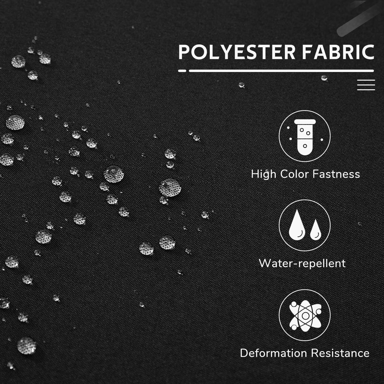 3-Seat Heavy-Duty Metal Patio Swing With Plush Black/Brown/Navy Blue/Red Cushions – Perfect For Relaxing Outdoors