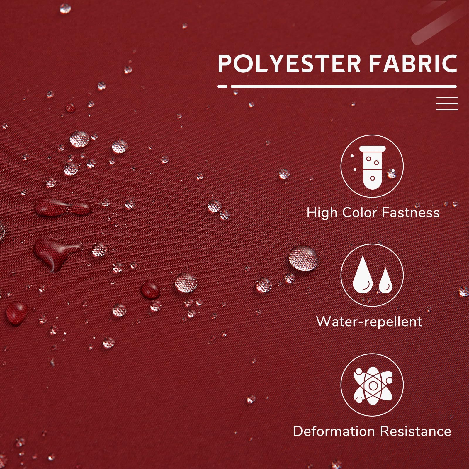 3-Seat Heavy-Duty Metal Patio Swing With Plush Black/Brown/Navy Blue/Red Cushions – Perfect For Relaxing Outdoors