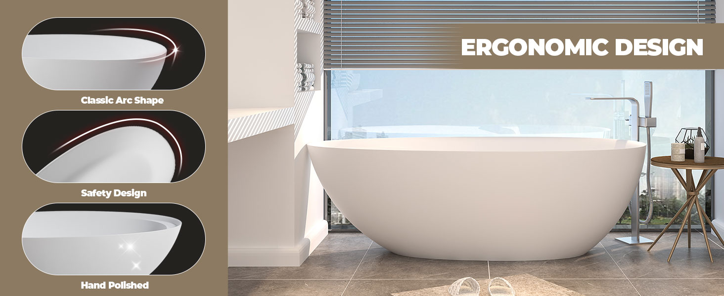 white bathtub