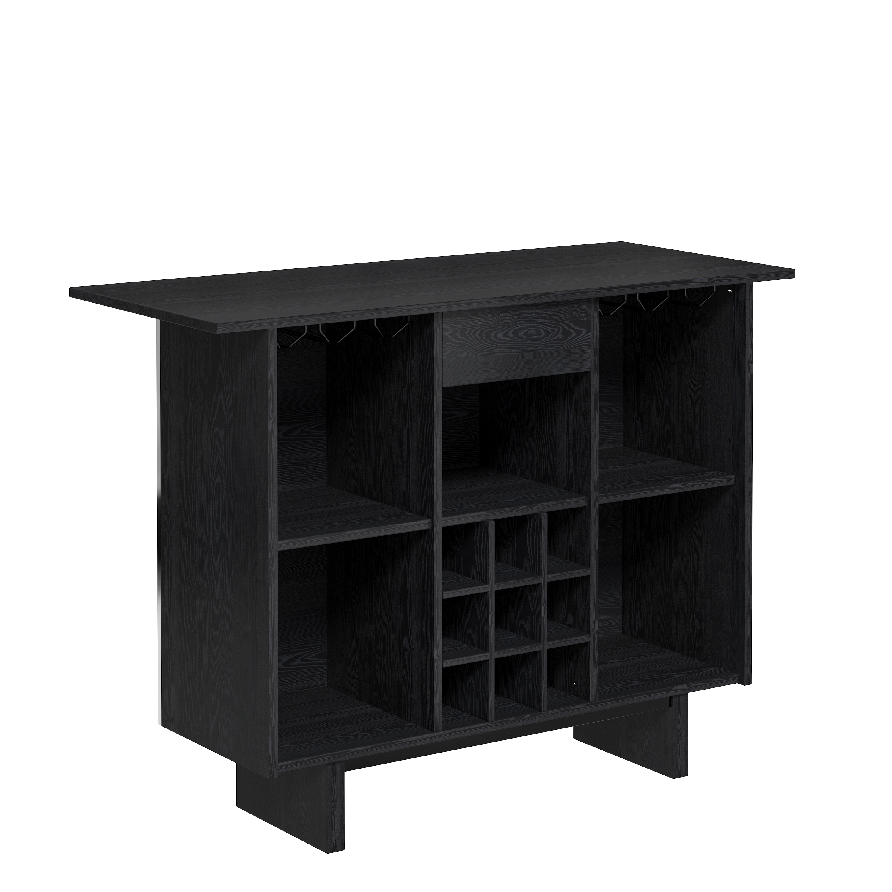 Modern Wine Cabinet Coffee Bar Cabinet with Wine Rack and Drawers