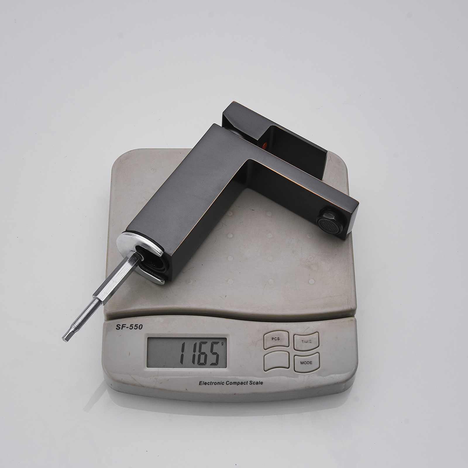 Boyel Living Single Handle Single Hole Bathroom Faucet with Deckplate Included, Pop Up Drain and Water Supply Hoses in Chrome/Matte Black/Brushed Nickel/Oil Rubbed Bronze