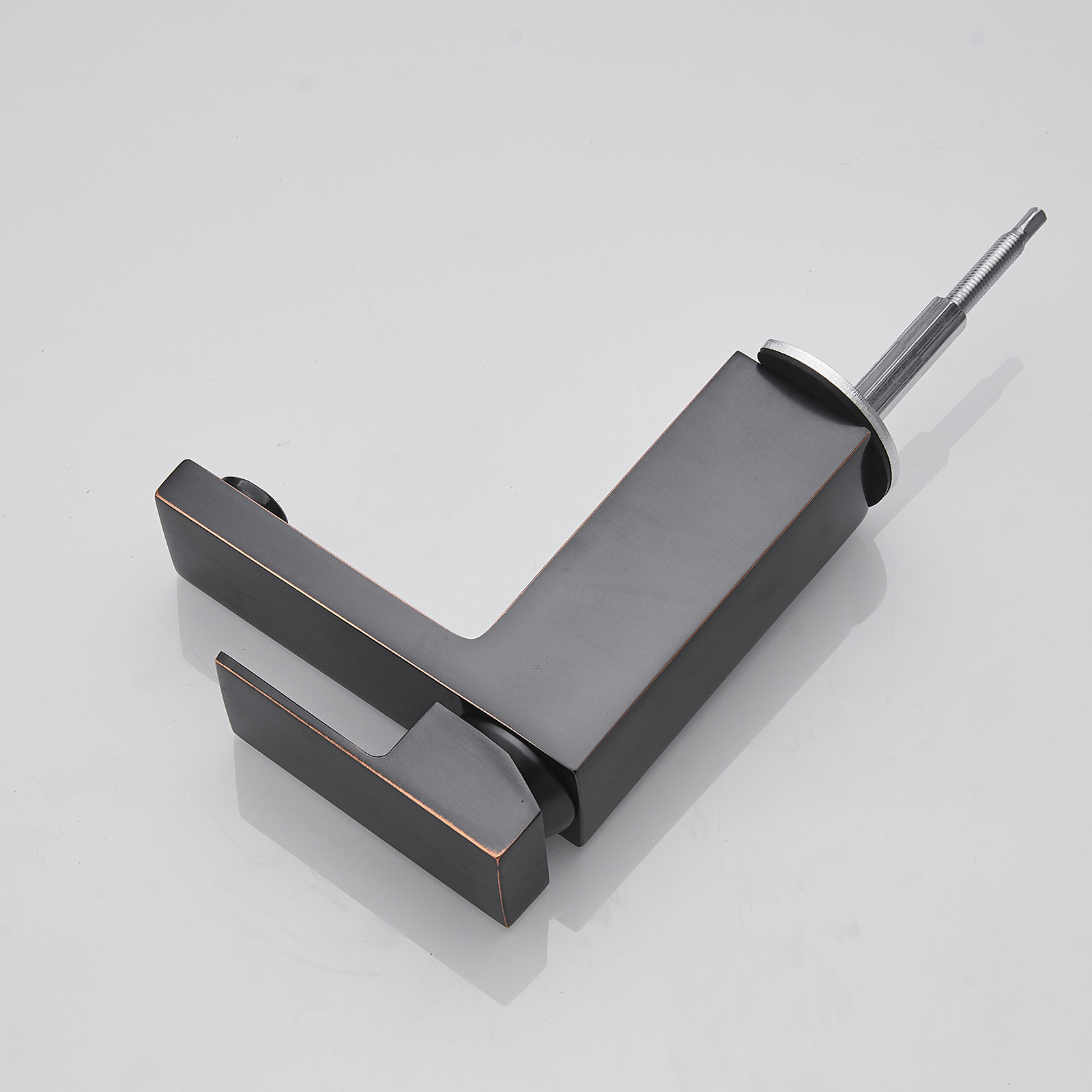 Boyel Living Single Handle Single Hole Bathroom Faucet with Deckplate Included, Pop Up Drain and Water Supply Hoses in Chrome/Matte Black/Brushed Nickel/Oil Rubbed Bronze