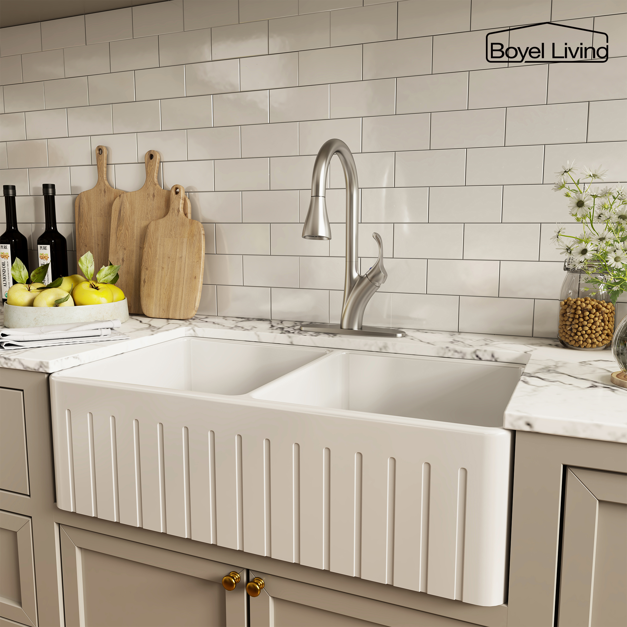 Kitchen Faucet with Pull Down Sprayer