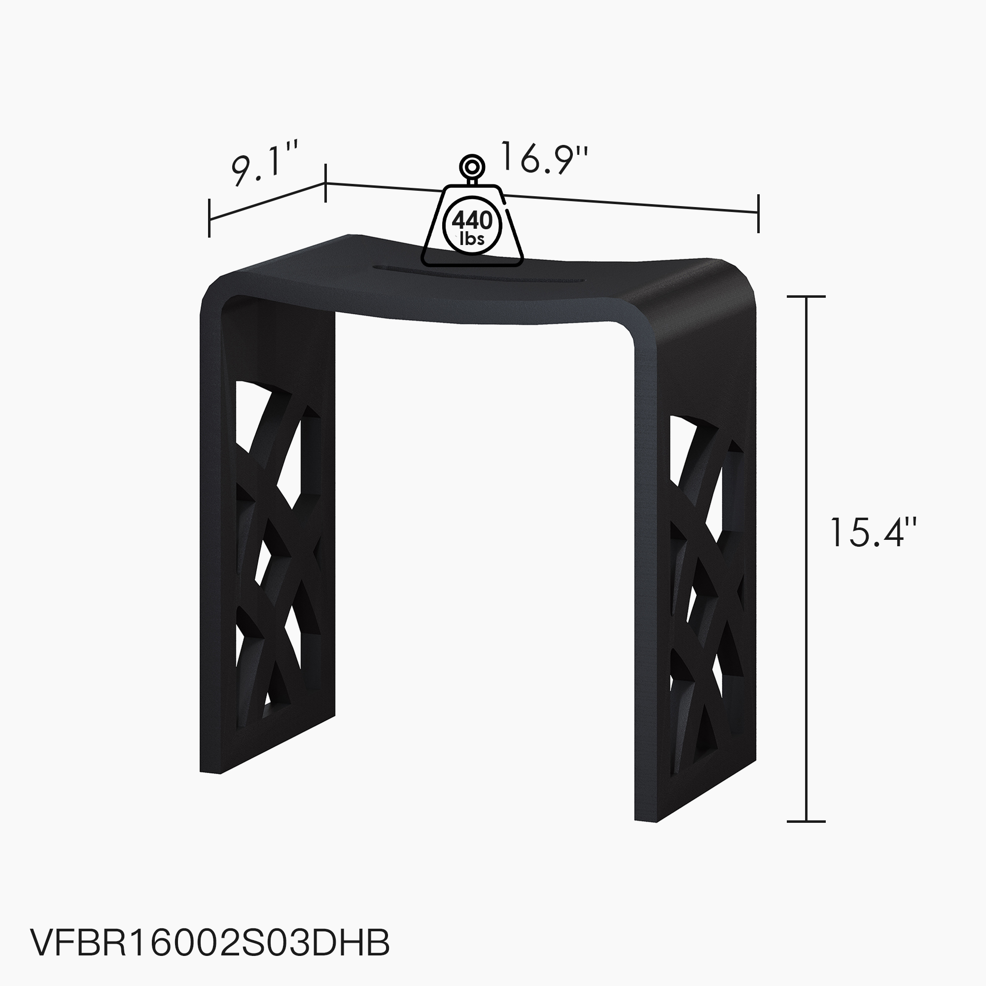 Matte artificial stone stool , Applicable to multiple scenes, can be used in shower room/bathtub side storage/living room/bedroom