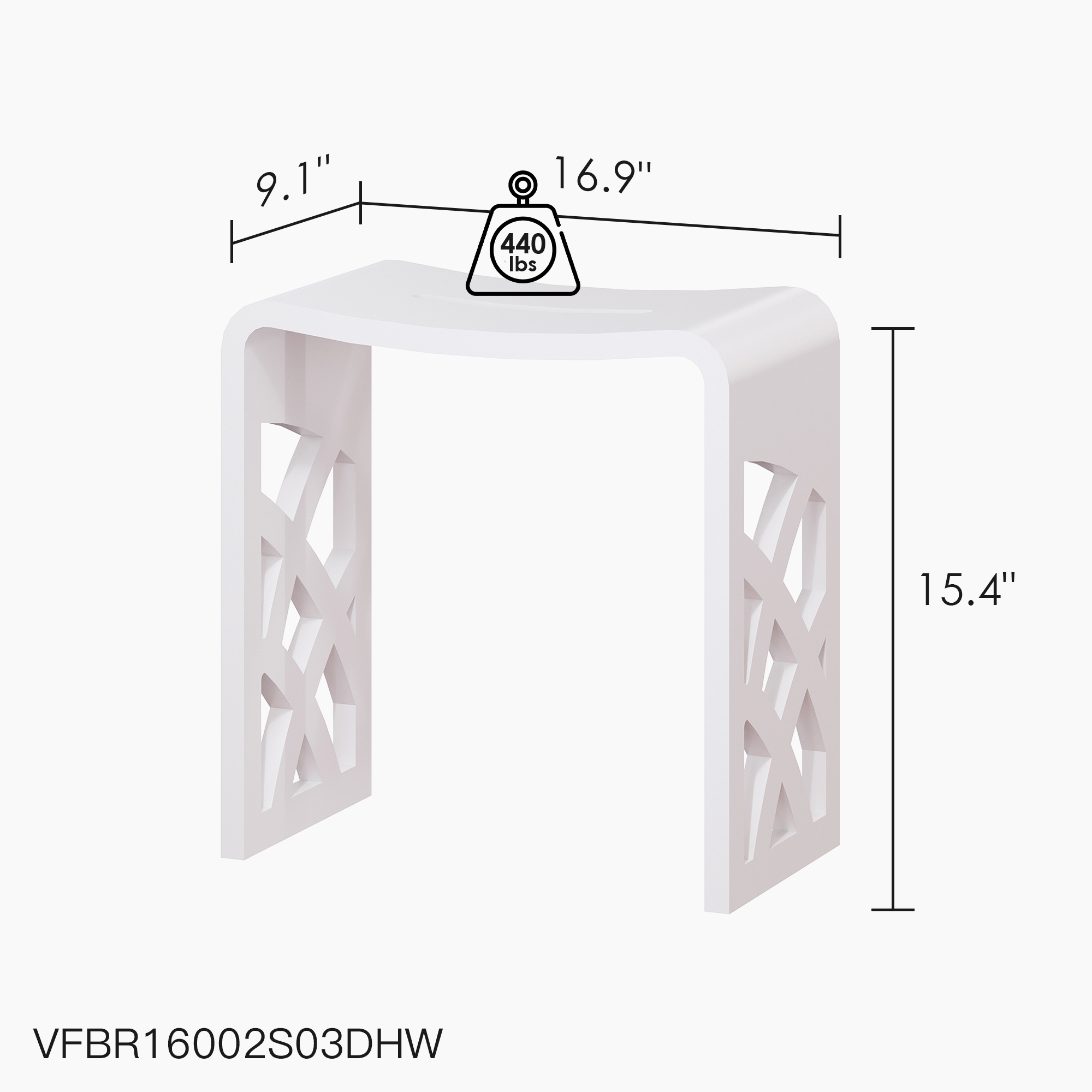 Matte artificial stone stool , Applicable to multiple scenes, can be used in shower room/bathtub side storage/living room/bedroom