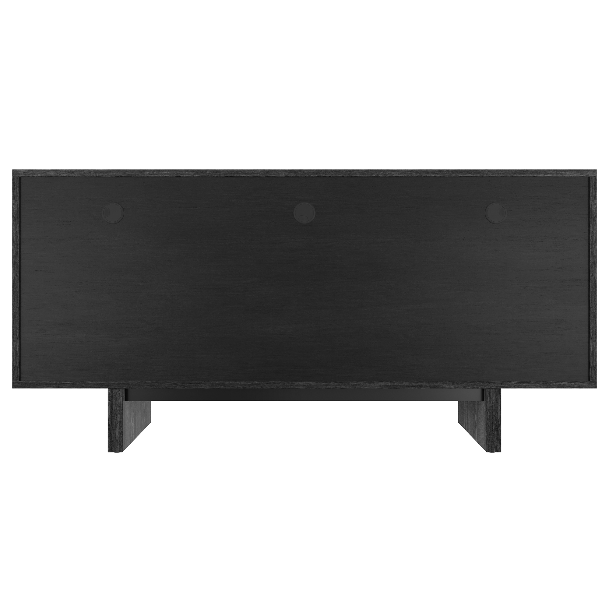 Black Grain TV Stand Fits TVs up to 60 to 75 in.