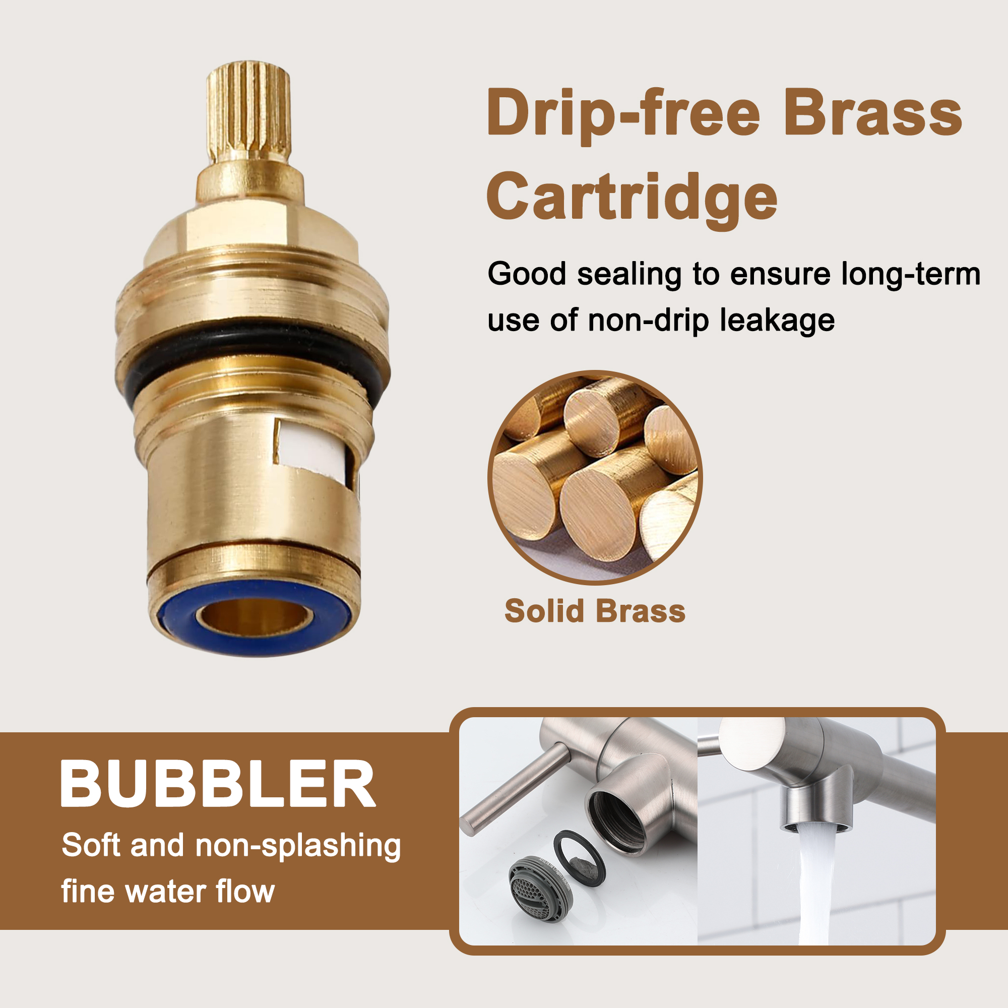 Deck Mount Pot Filler Faucet, Folding Kitchen Faucet with Stretchable Double Joint Swing Arms in Brass Brushed Gold/Brushed Nickel/Chrome Plating/Matte Black