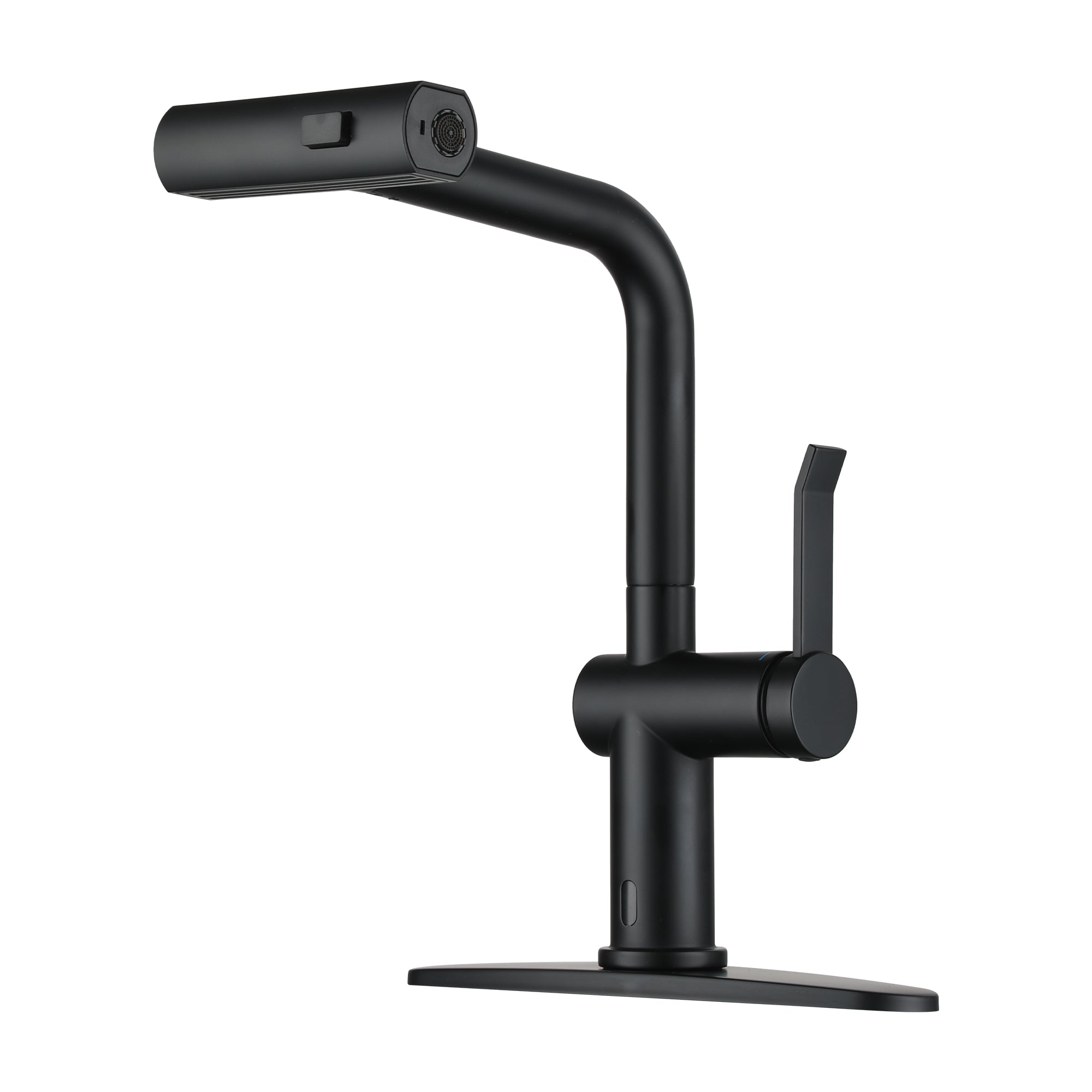 Single Handle Touchless Pull Down Sprayer Kitchen Faucet with Motion Sense Wave, Power Boost in Brushed Nickel/Brushed Gold/Matte Black/Chrome