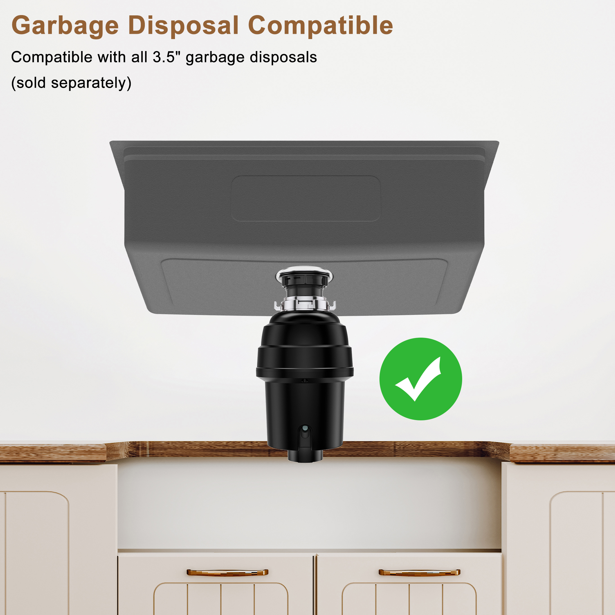 31-inch stainless steel kitchen sink workstation single grooves under the table with cutting board, roller blind, drain basket, drain grid and drainer