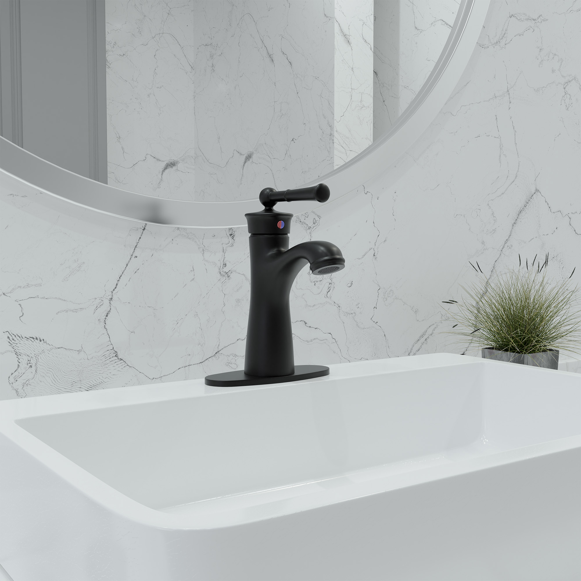 Single handle bathroom sink tap basin faucets with pop-up drain