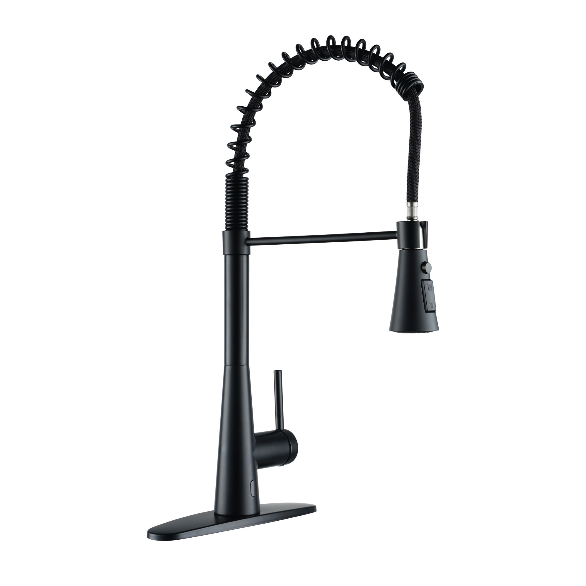 Touchless Spring Single Hole Pull dowm Sensor Kitchen Faucet Designer Style
