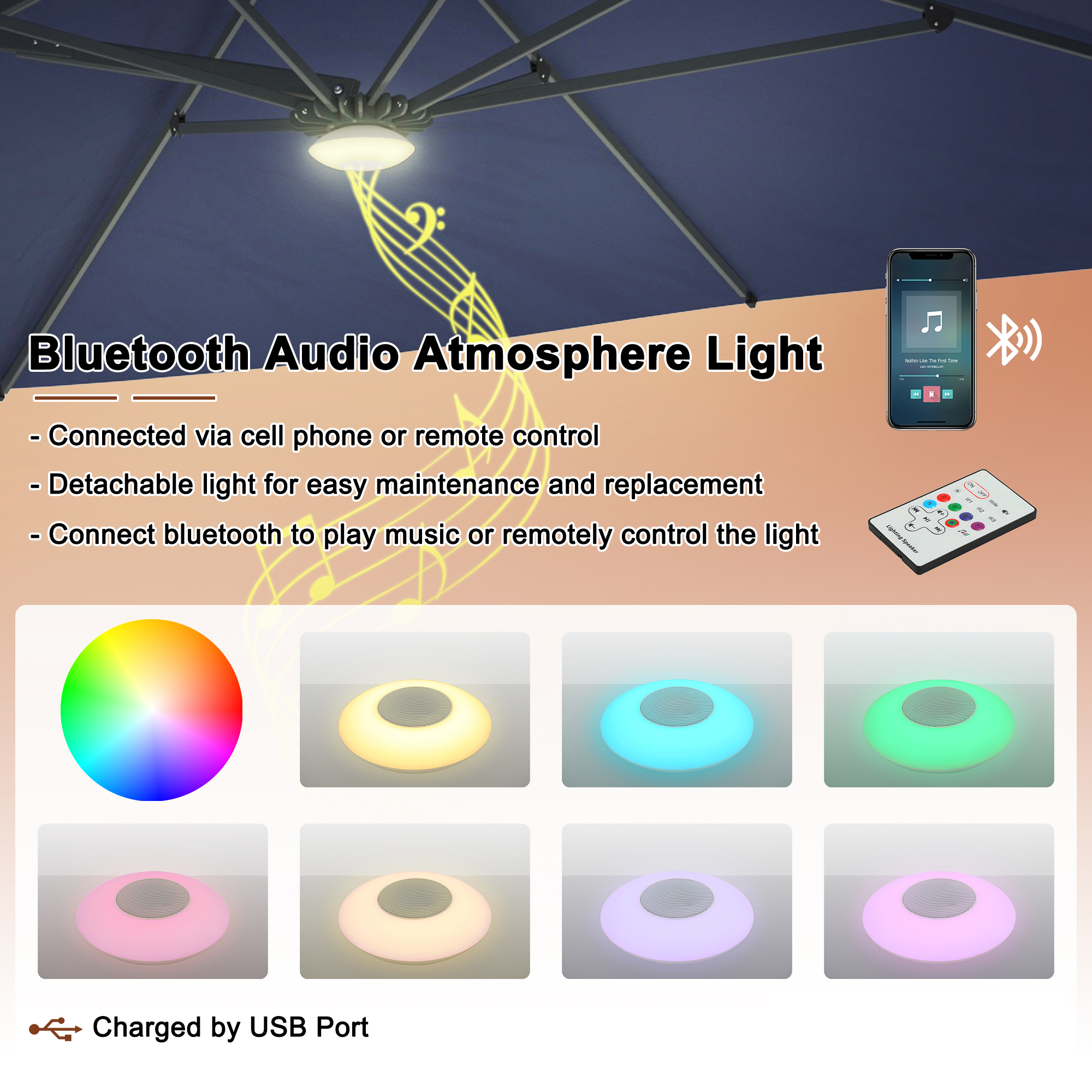 Cantilever Patio Umbrella with Base 10 ft Aluminum Outdoor Umbrellas