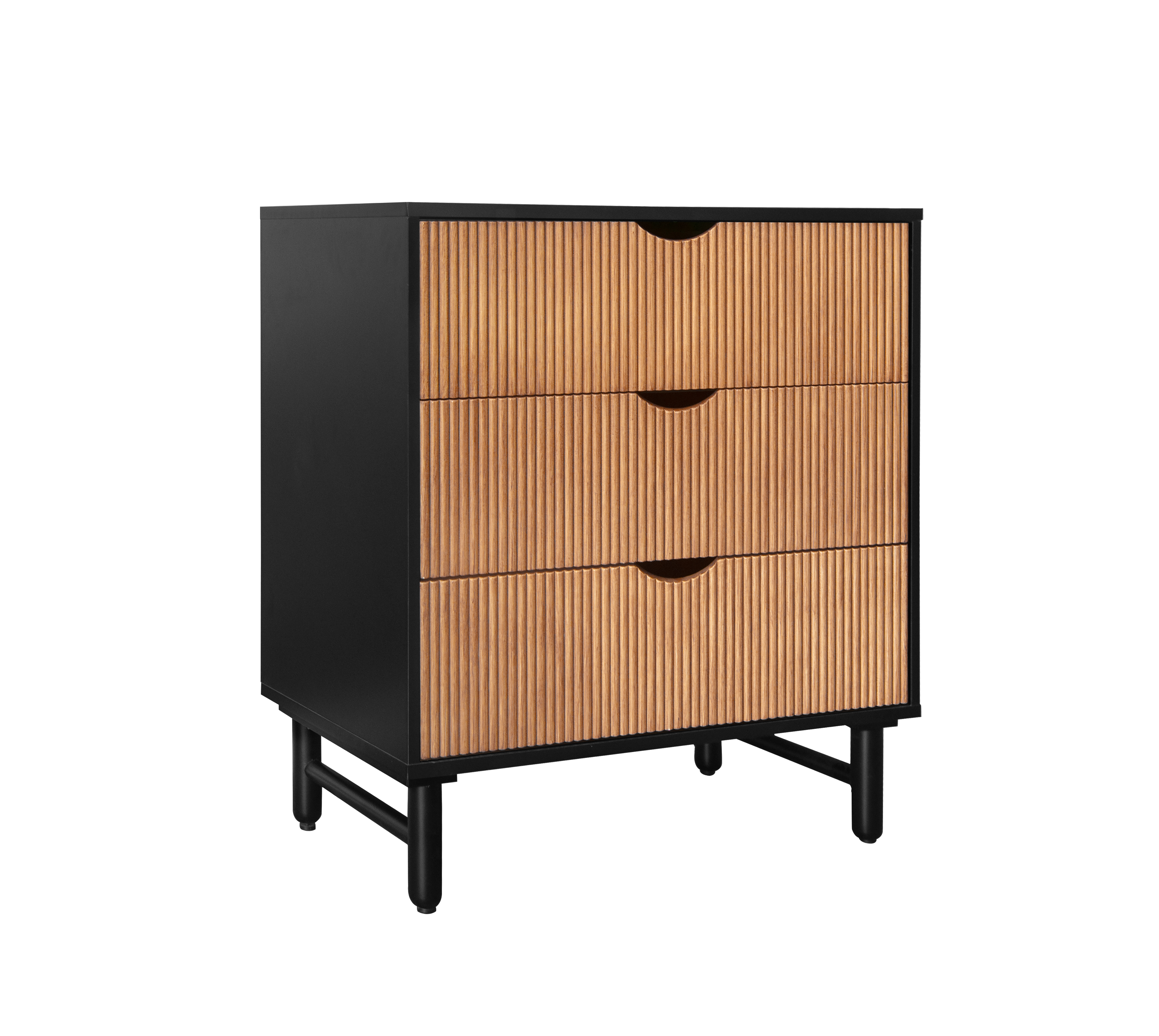 3 Drawer Cabinet, Suitable for Bedroom, Living Room, Study, Dining Room 