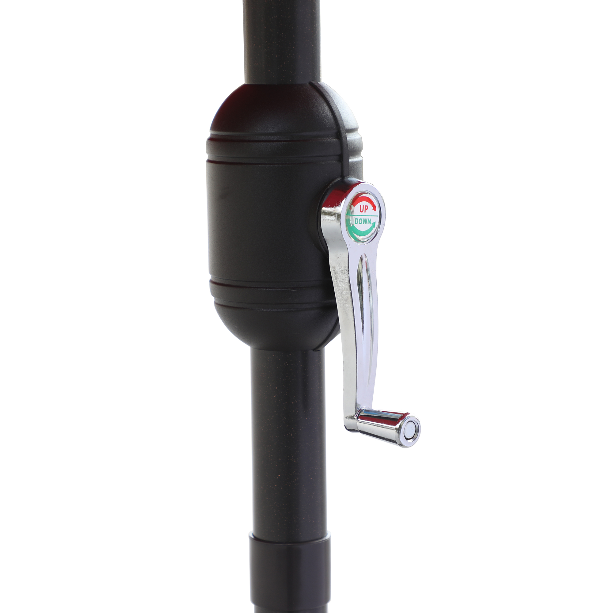 Mondawe 9 Ft 32 LED Round Solar Patio Market Umbrella-Mondawe