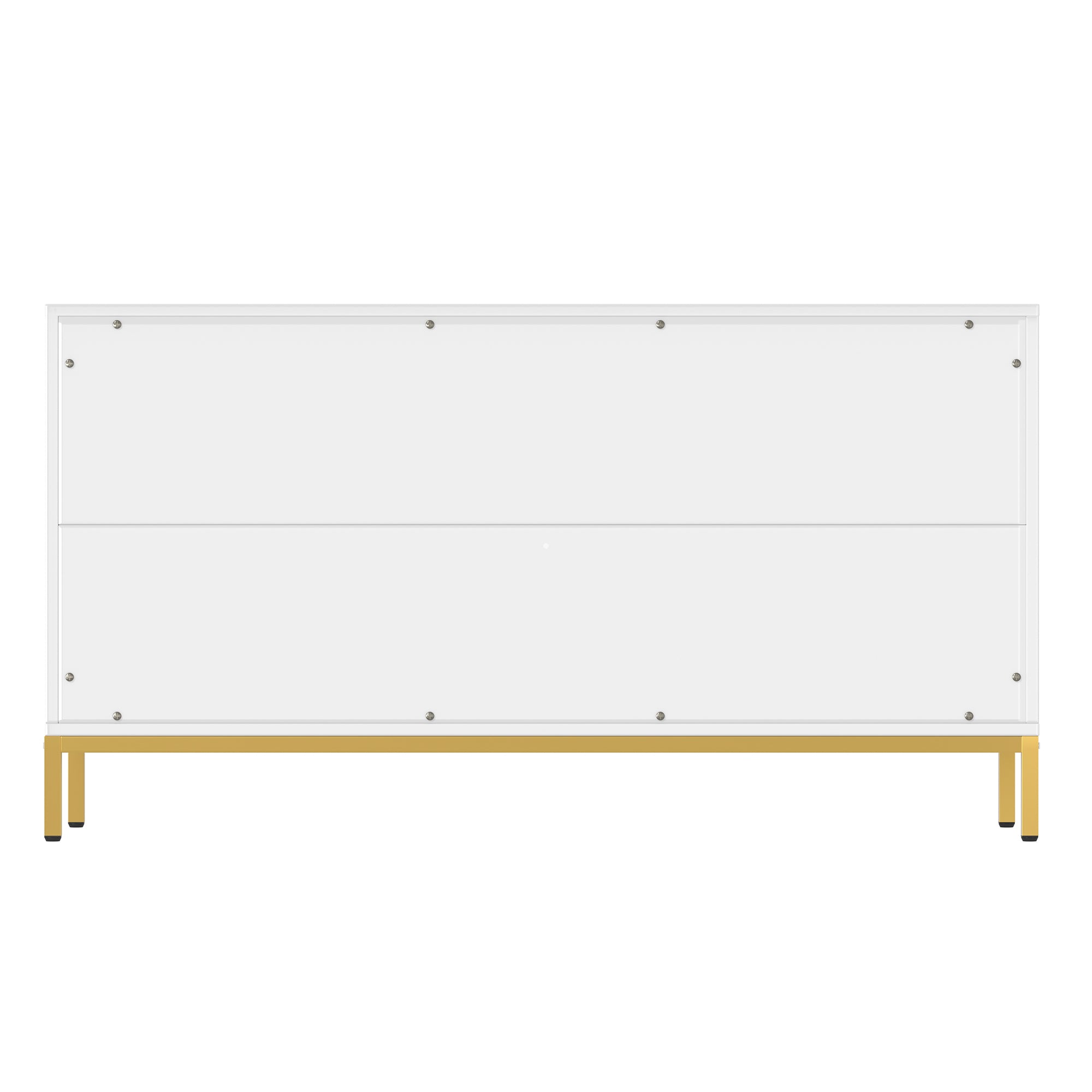 Modern Accent Cabinet, 2 Door Storage Cabinet Wood with Adjustable Shelf, Vintage Wooden Cabinet for Living Room Hallway Home Office