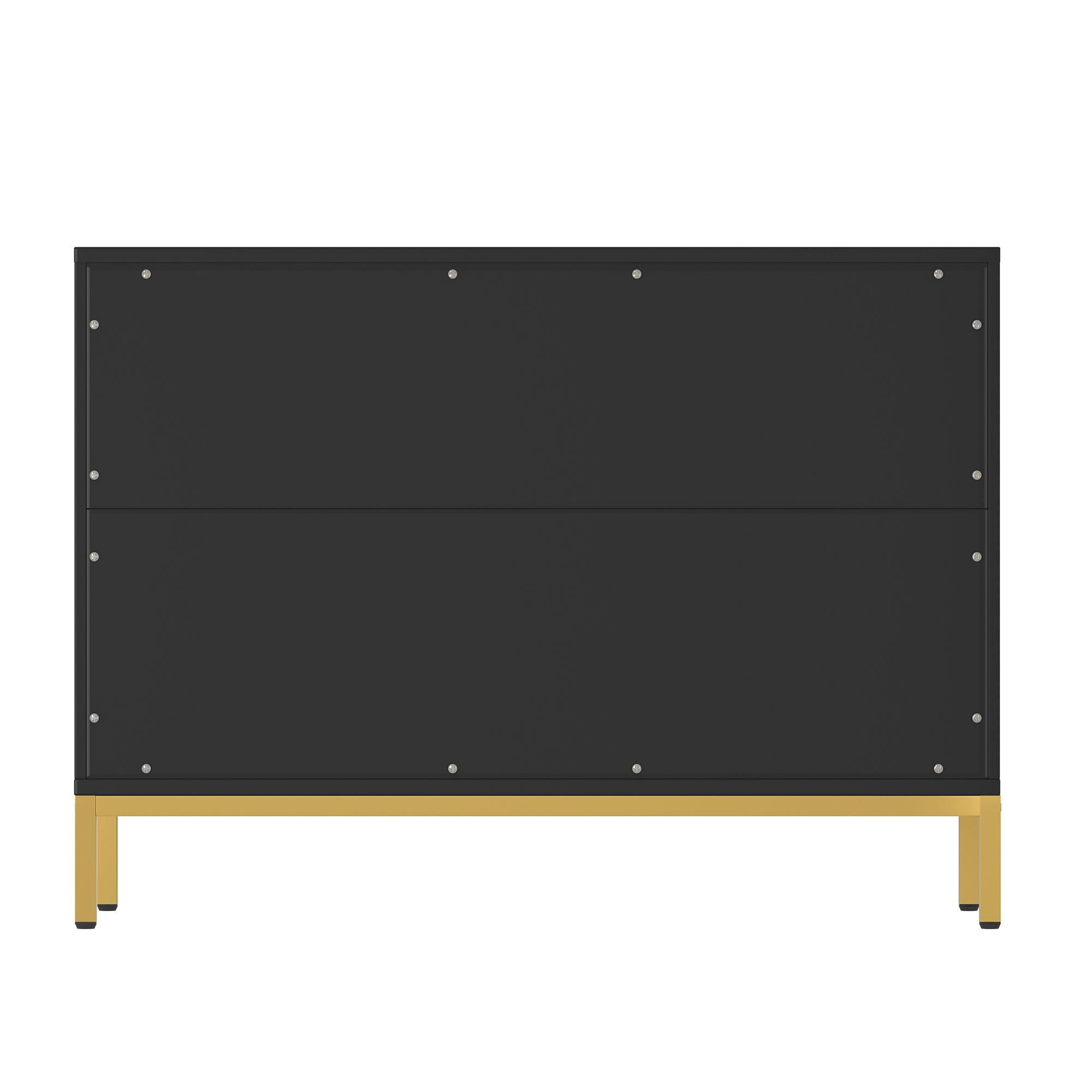 Clihome Freestanding 2-Door Storage Accent Cabinet Black/Blue/Gray/White