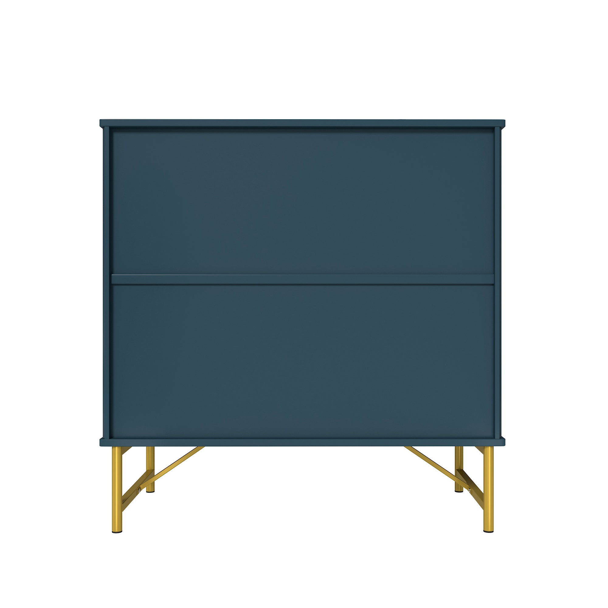 Sideboard Buffet Storage Cabinet with 2 Doors，32 Inch Monden Free-Standing Accent Cabinet with Gold Legs for Hallway, Living Room