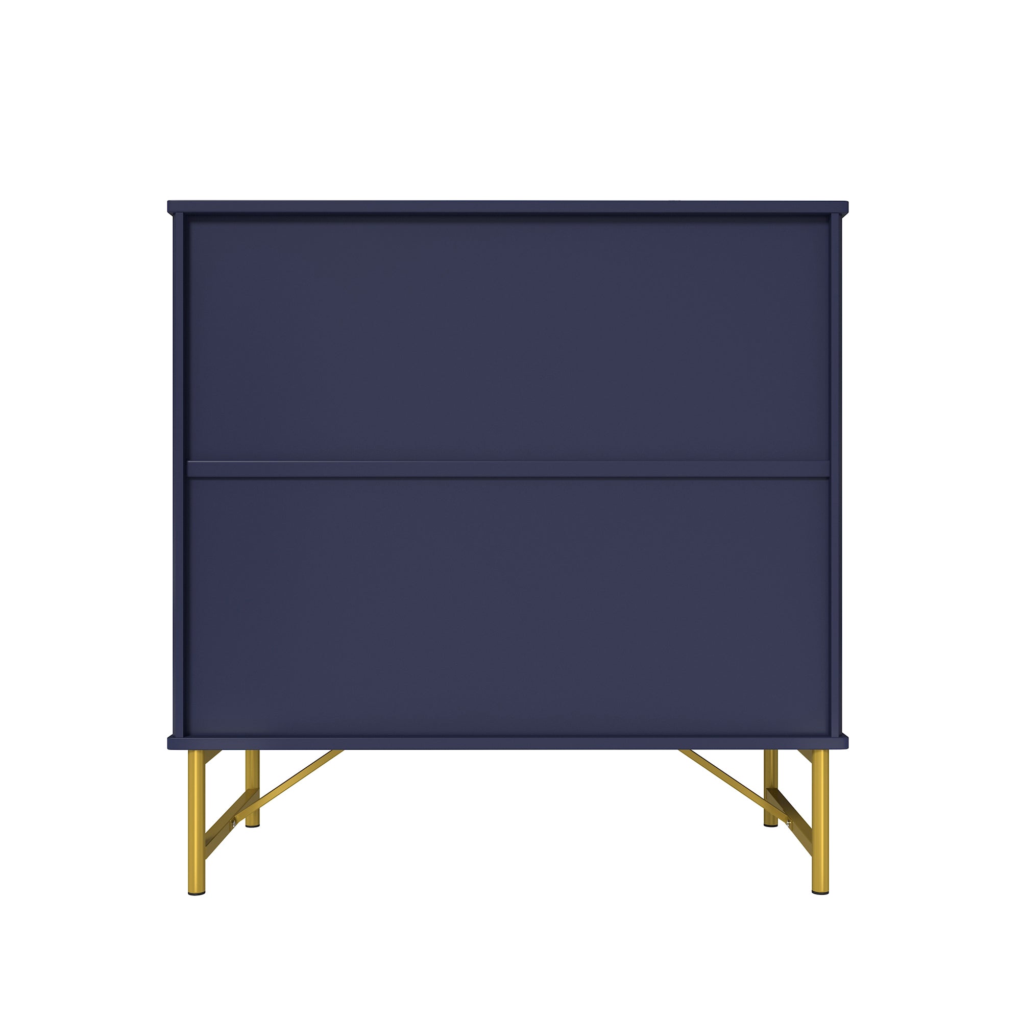 Sideboard Buffet Storage Cabinet with 2 Doors，32 Inch Monden Free-Standing Accent Cabinet with Gold Legs for Hallway, Living Room