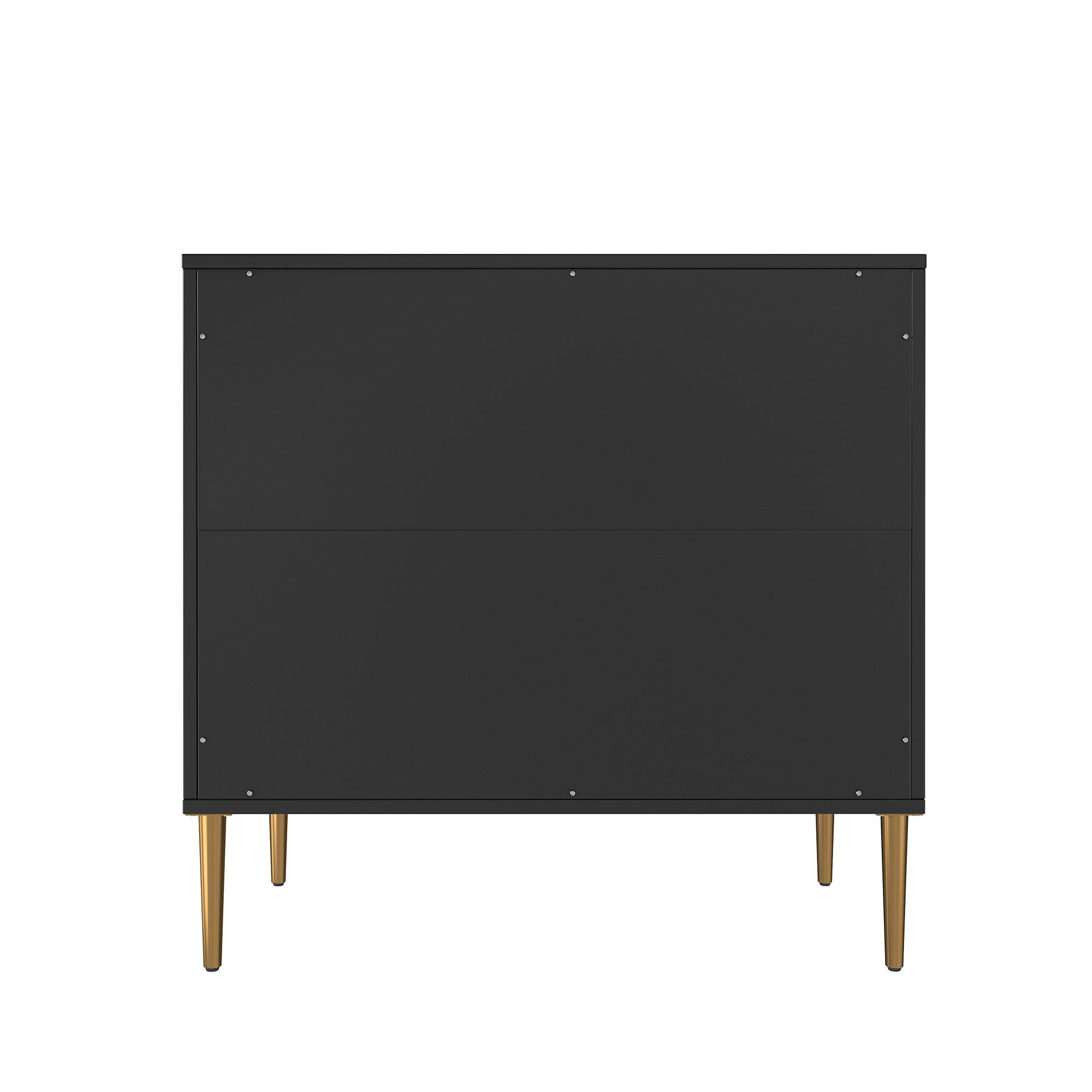 Boyel Living 2-Door White Locker Accent Storage Cabinet with Tapered Support Legs