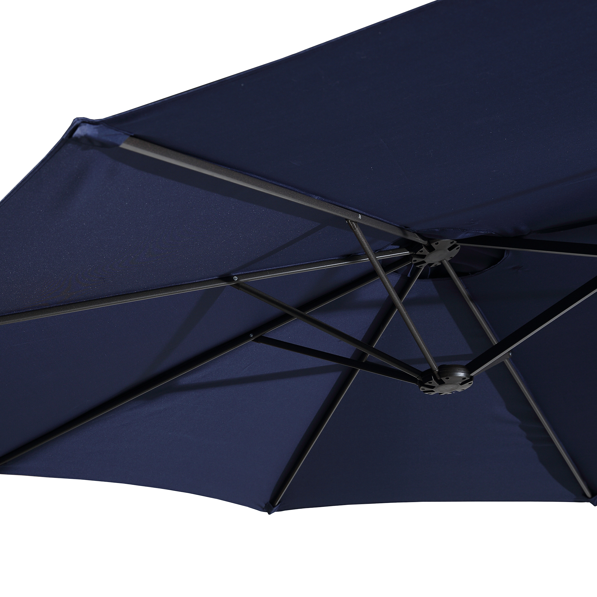 Mondawe 15ft Rectangular Patio Market Umbrella with Base-Mondawe