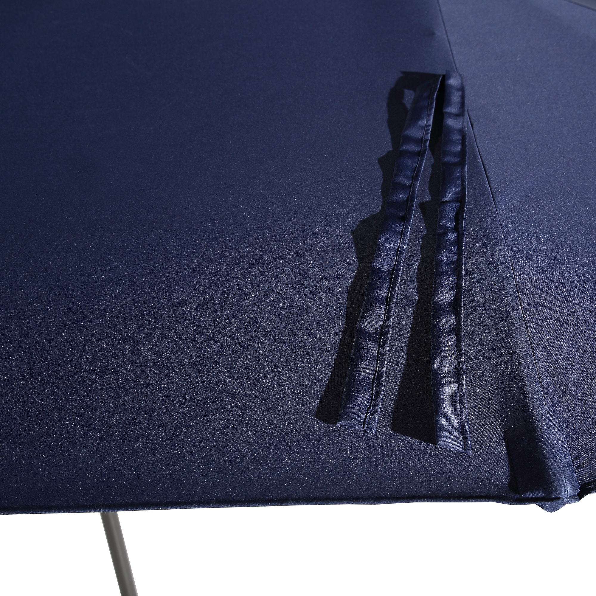 Mondawe 15ft Rectangular Patio Market Umbrella with Base-Mondawe