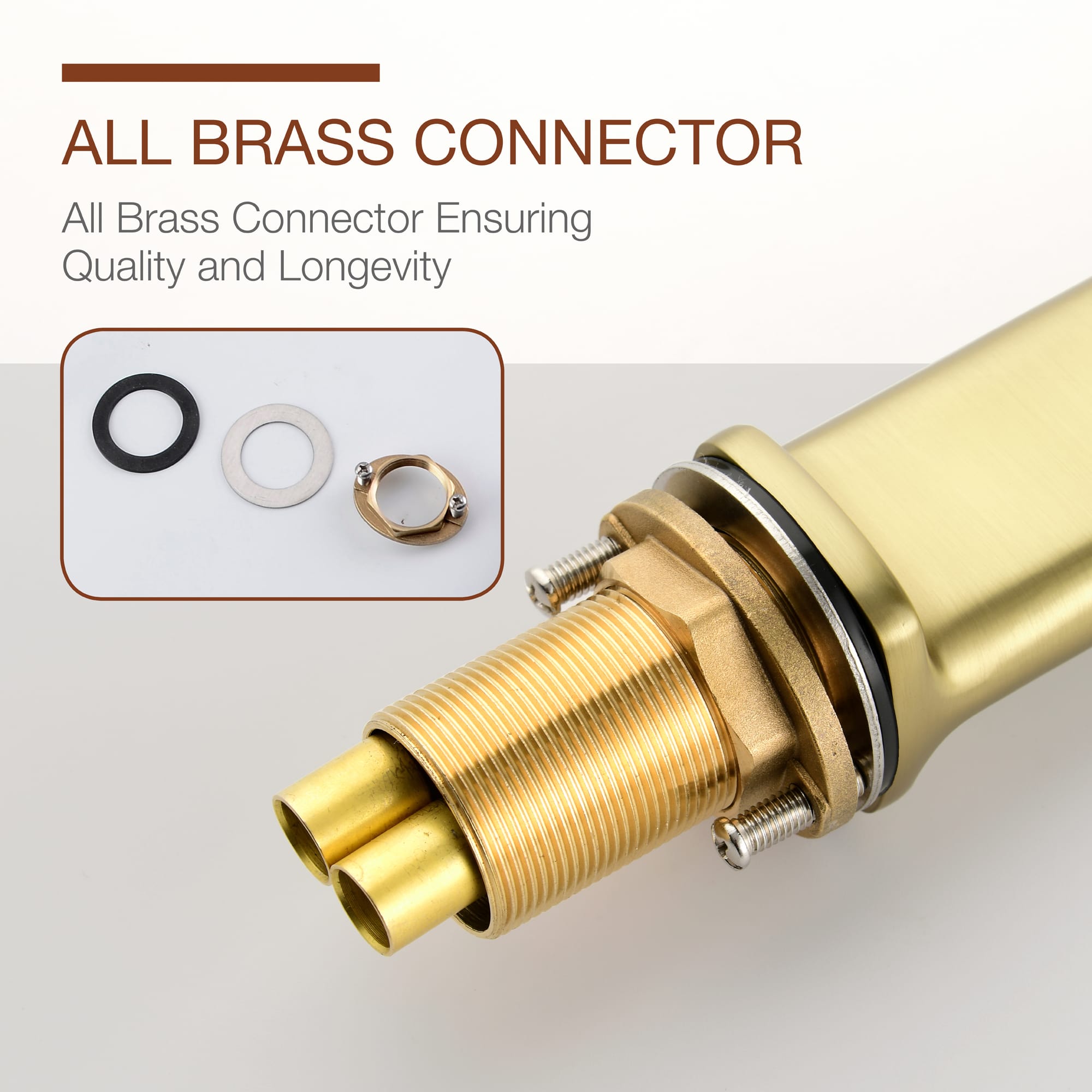 Mondawe Modern Design Single Hole Bathroom Faucet(Black/Gray/Gold)-Mondawe