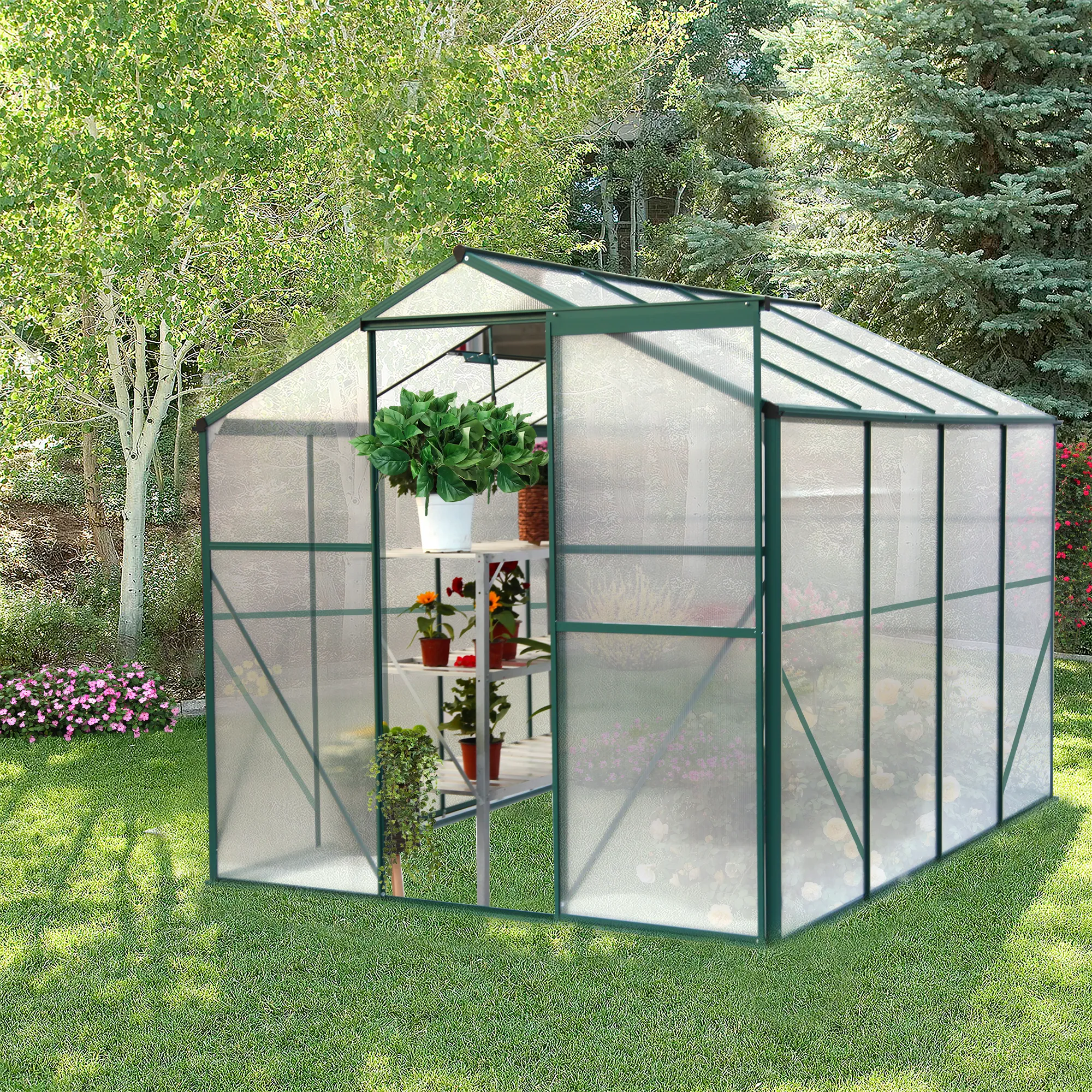 Greenhouses & Storage Shed