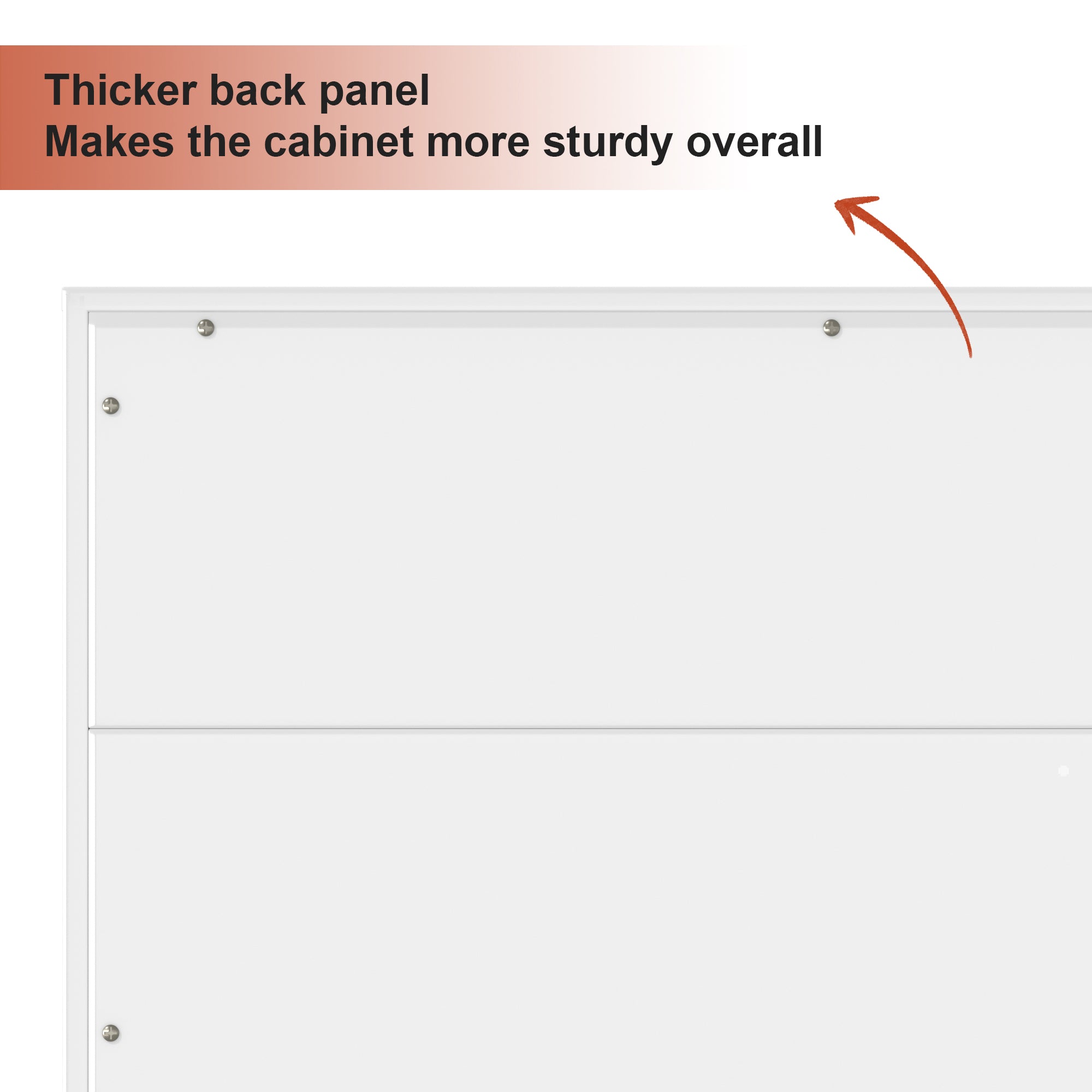 Modern Accent Cabinet, 2 Door Storage Cabinet Wood with Adjustable Shelf, Vintage Wooden Cabinet for Living Room Hallway Home Office