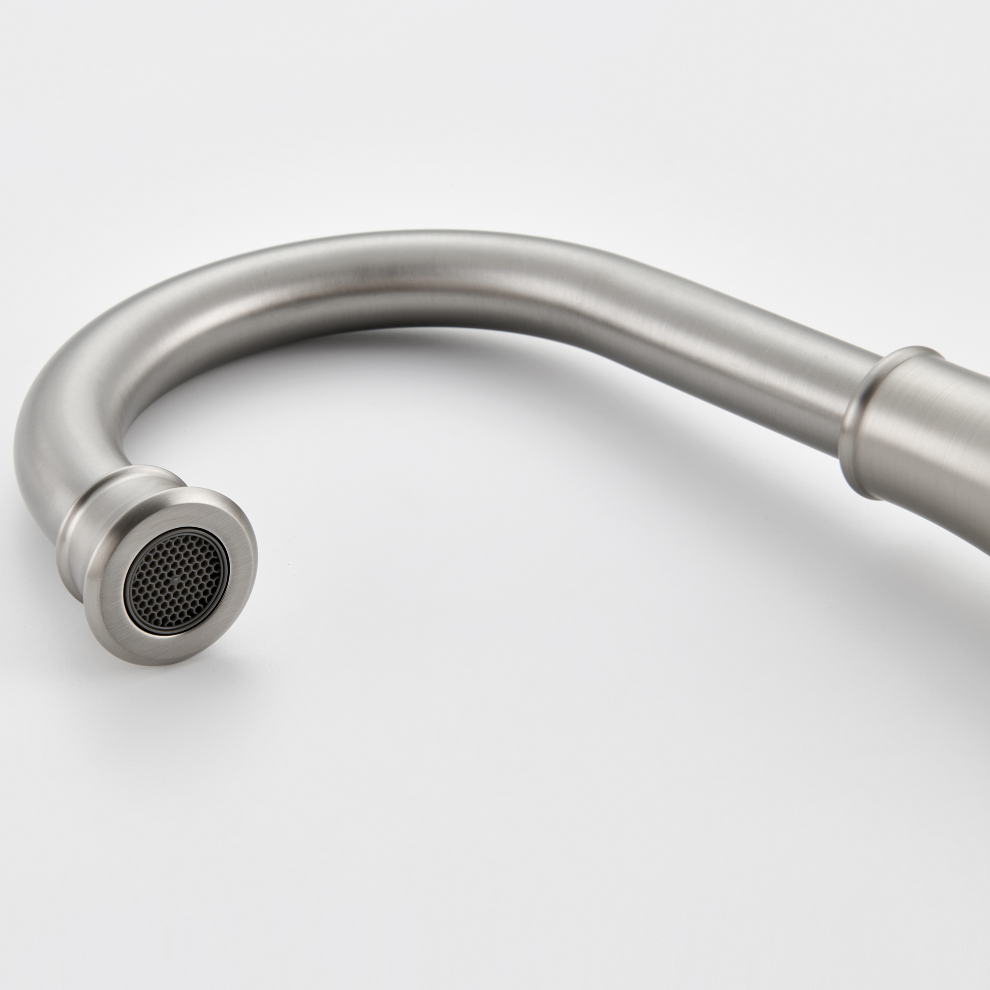 8 in. Widespread Double Handle Bathroom Faucet 3 Holes with 360° Swivel Spout, Stainless Steel Drain in Brushed Nickel/Oil Rubbed Bronze/Brushed Gold/Matte Black