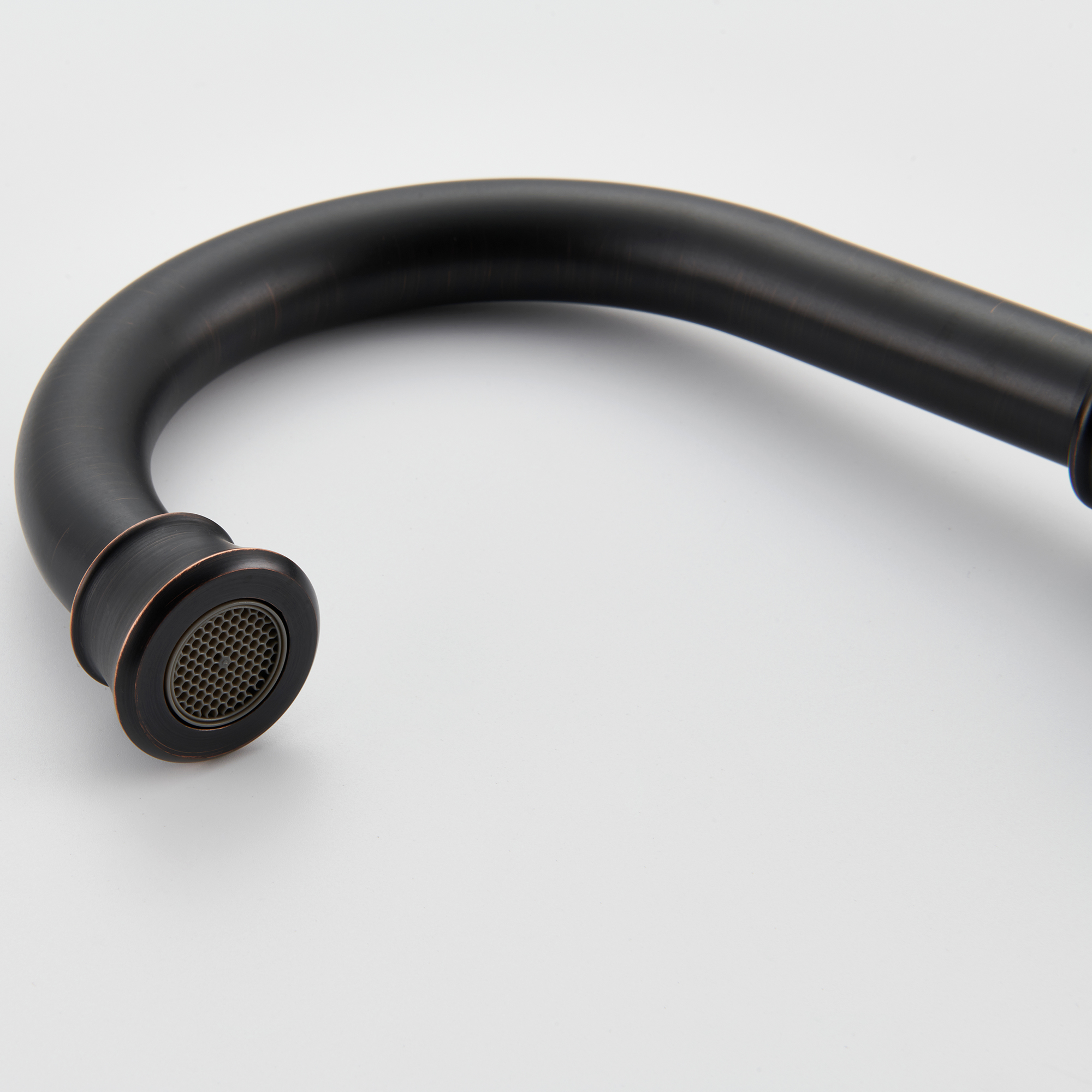 8 in. Widespread Double Handle Bathroom Faucet 3 Holes with 360° Swivel Spout, Stainless Steel Drain in Brushed Nickel/Oil Rubbed Bronze/Brushed Gold/Matte Black